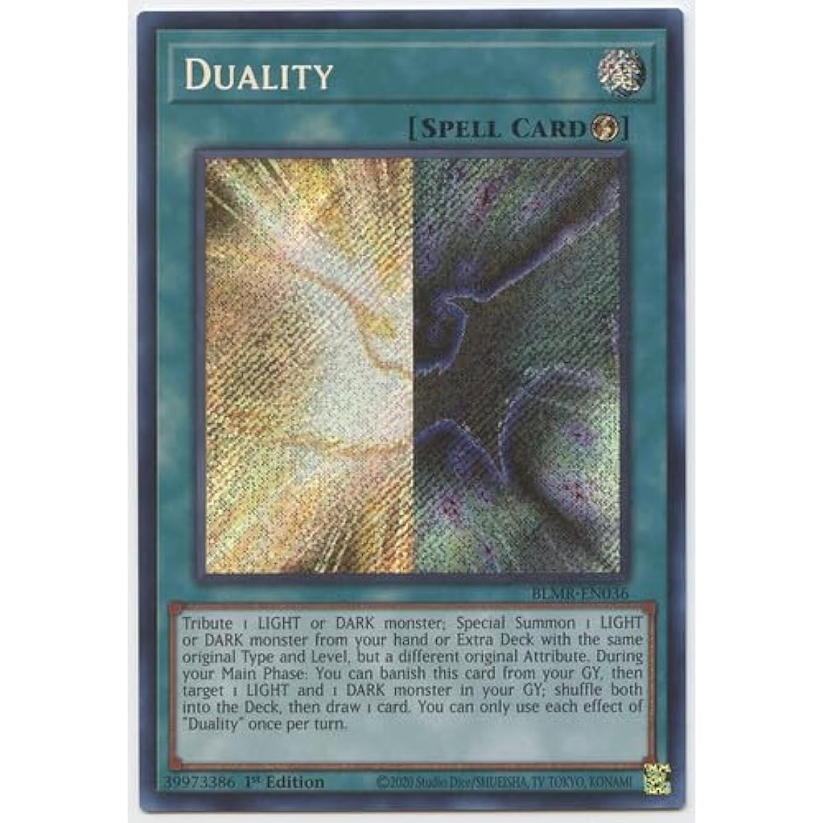Duality - BLMR-EN036 - Secret Rare - First Edition