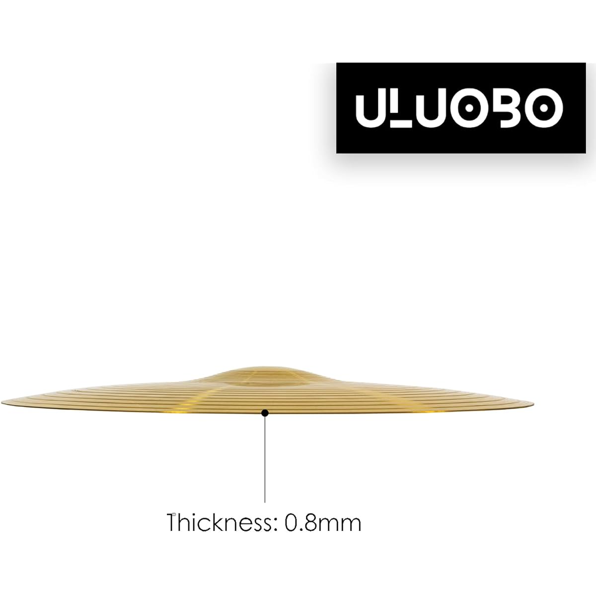 8" Splash Cymbal Pratice Splash Cymbal (8", Gold)