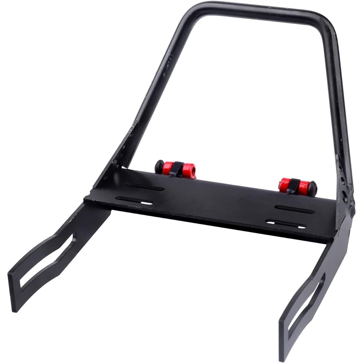 CrazyHobby Metal RC Crawler Front Bumper with Winch Mount Shackle for TRX4 Axial SCX10 & SCX10 II Redcat Gen7 Gen 8 Upgrade (Type A)