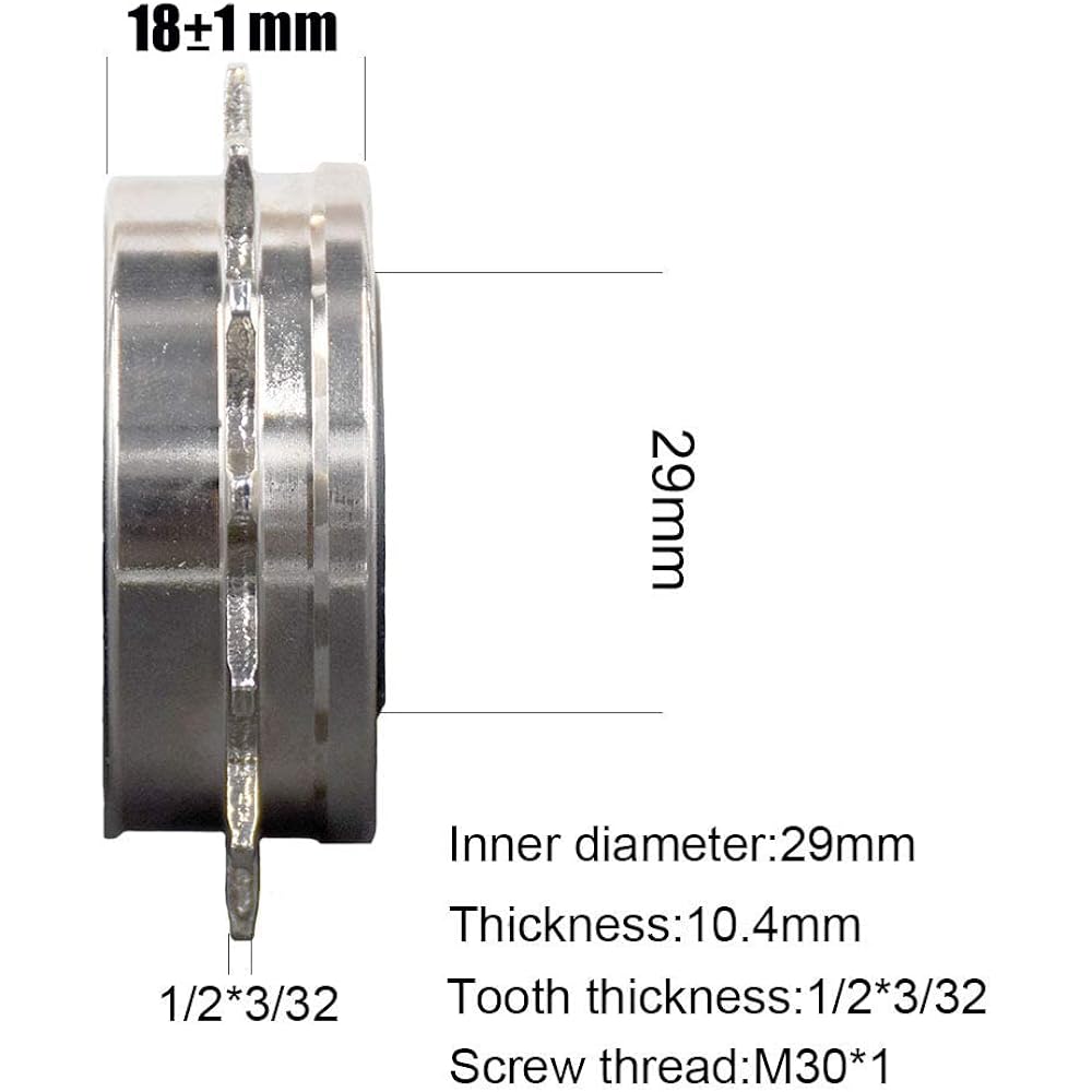 Drift Maniac Single Speed Freewheel Sprocket 13T/14T/15T Chromoly Steel Nickel Silver Teeth