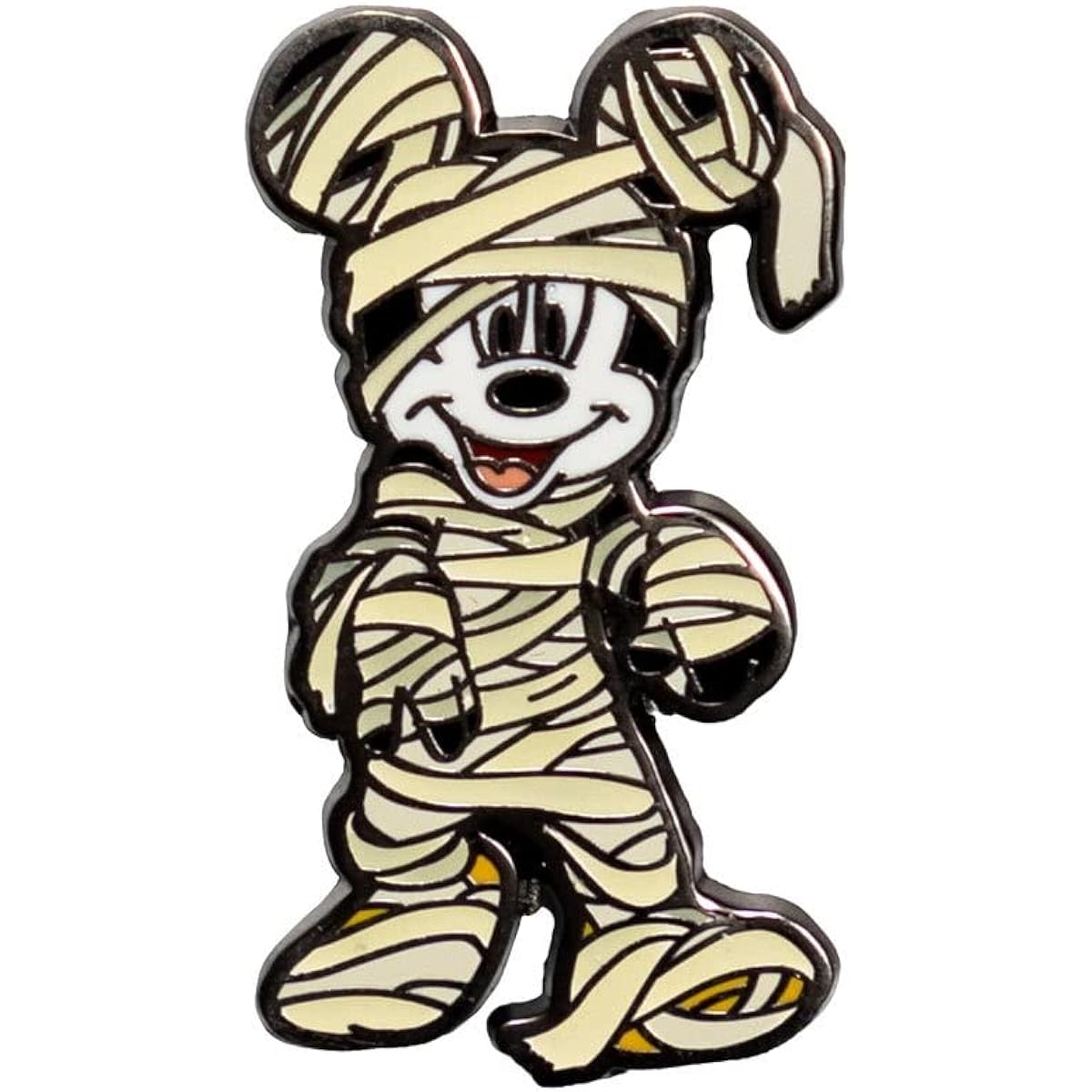 Mickey Mouse Halloween Mickey Mouse Enamel Pins 3 Pack - Entertainment Earth Exclusive, Brass, No Gems.