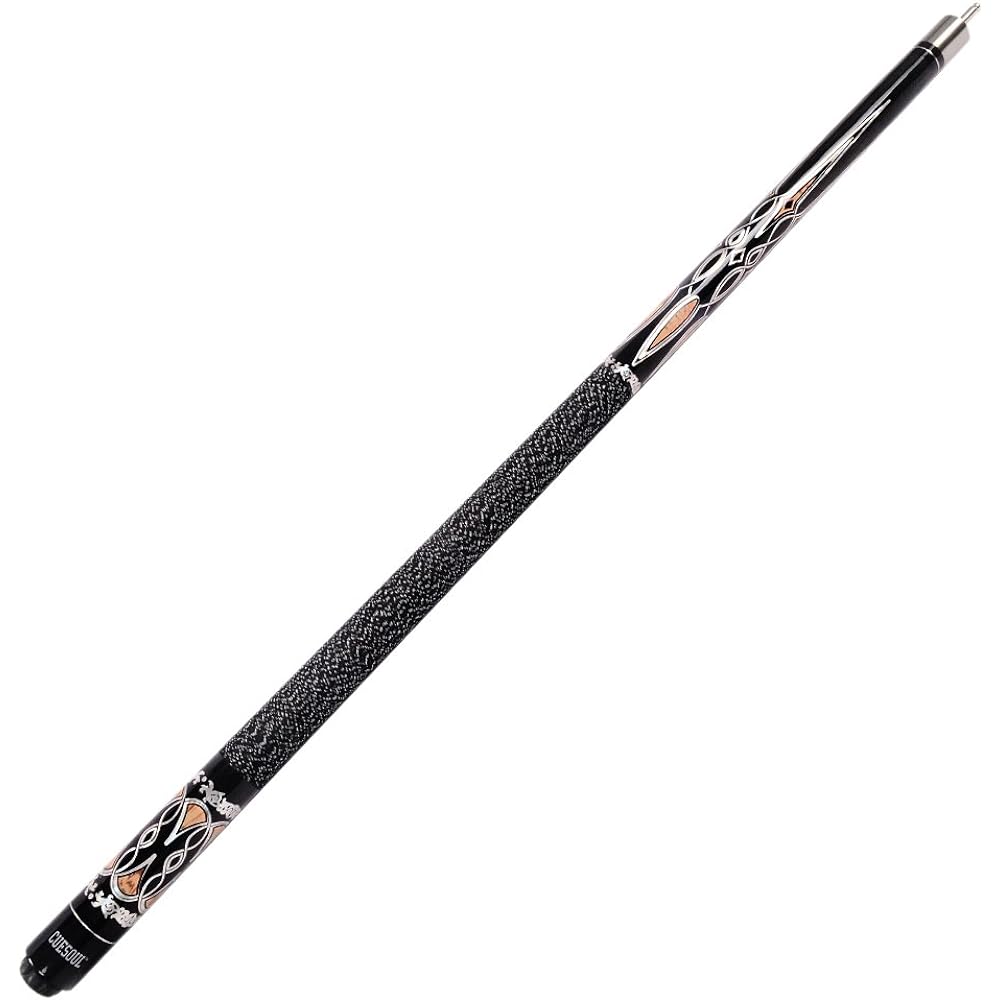 Cuesoul 57 Inch 21 Oz Quick Release Joint Cue Stick + Cleaning Towel + Joint Protector