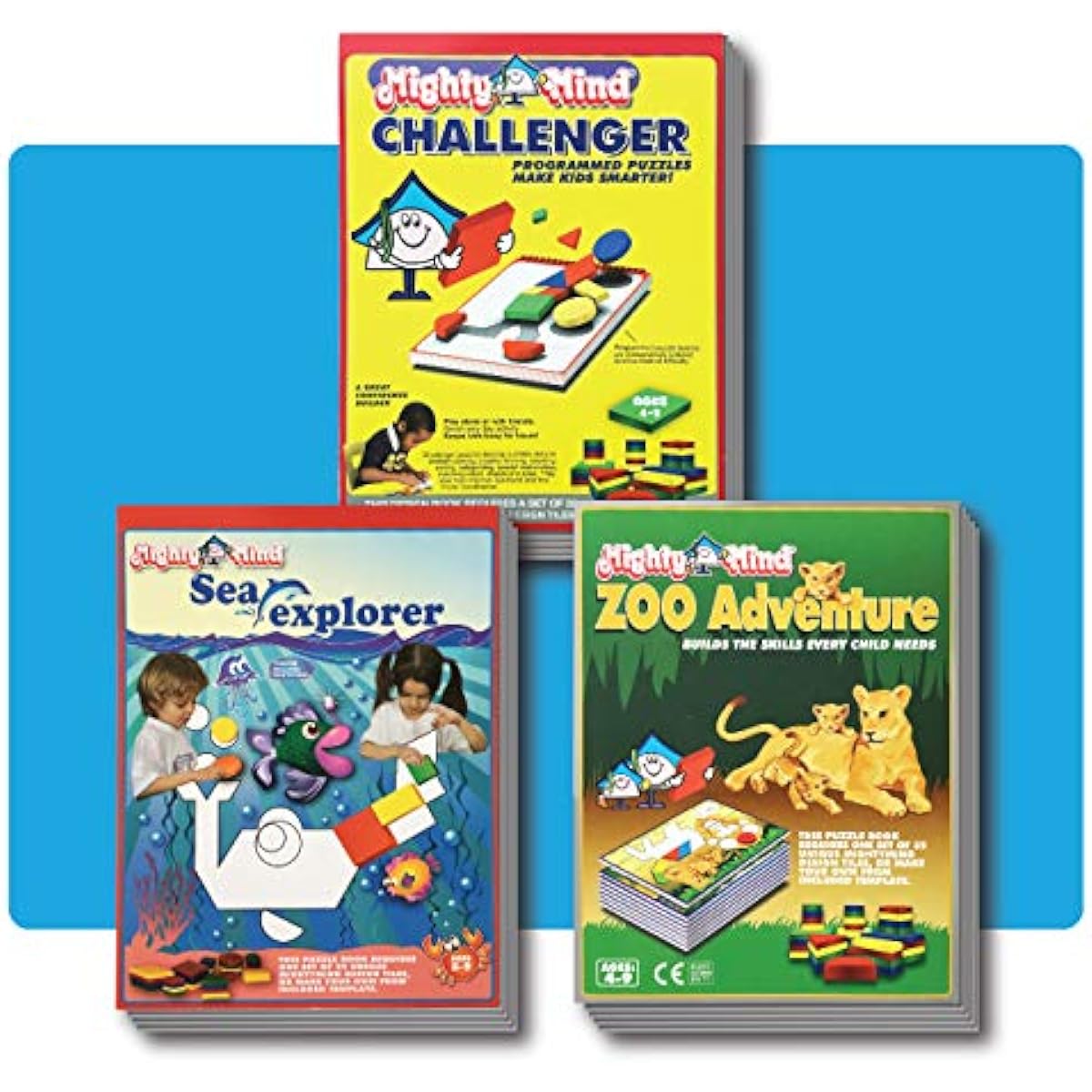 MIGHTY MIND Expanded Puzzle 3 Pack -A