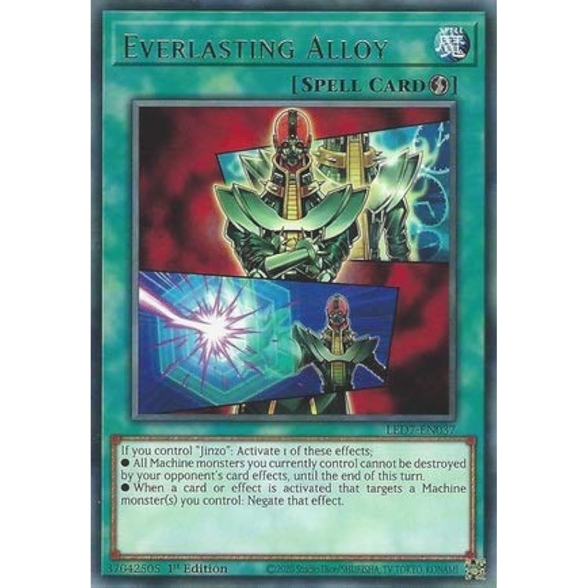 Everlasting Alloy - LED7-EN037 - Rare - 1st Edition.