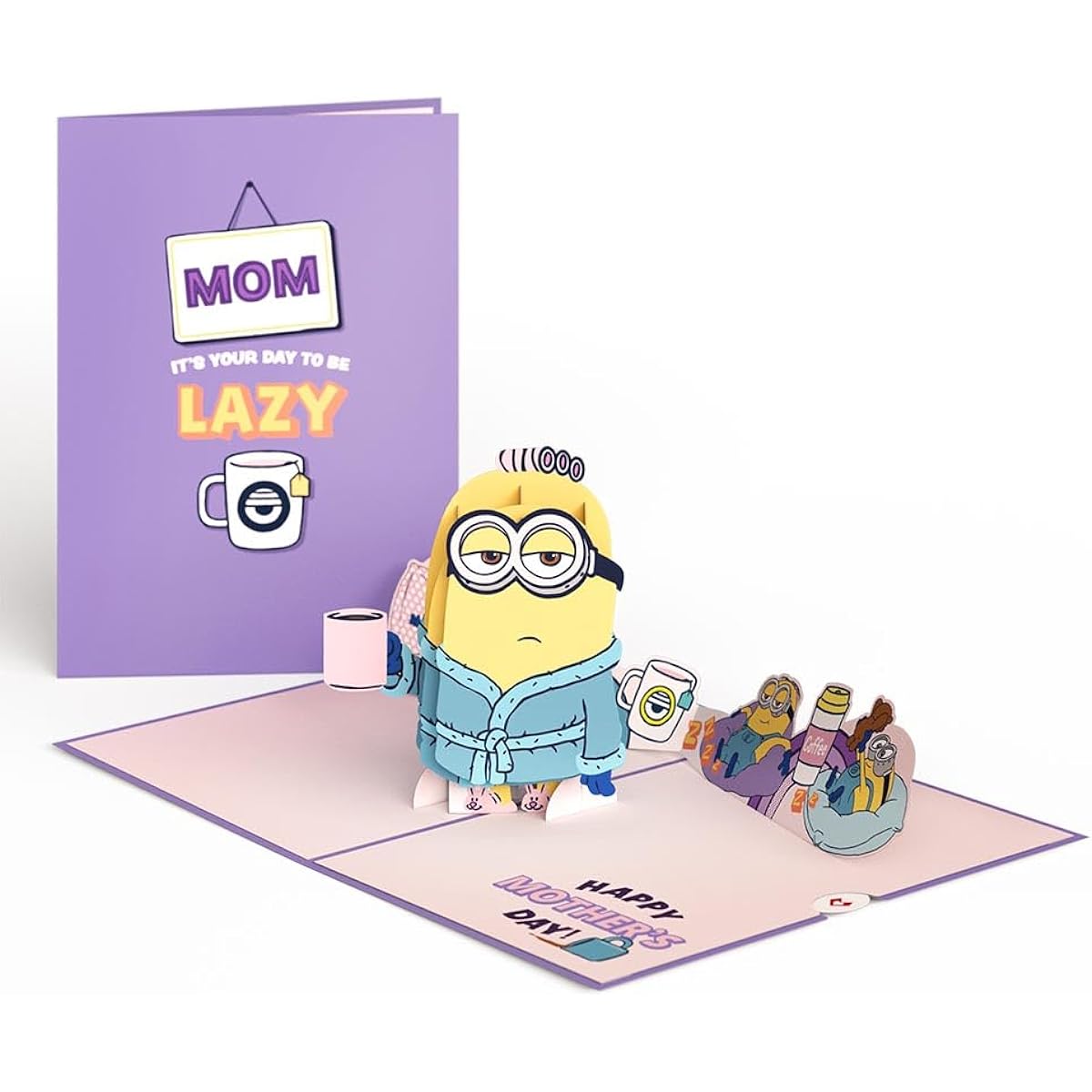 Lovepop Minions Lazy Mother's Day Pop-up Card