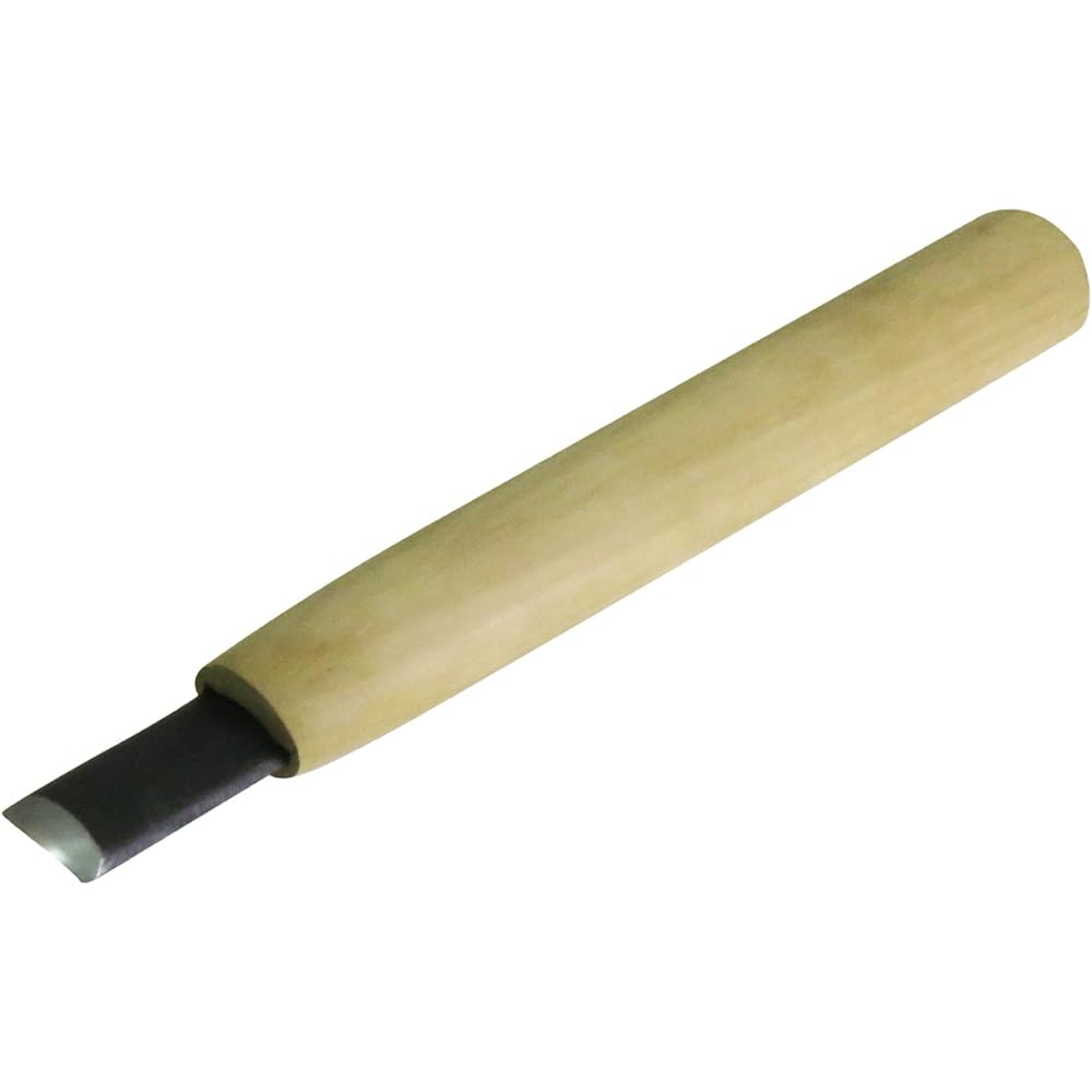 Kawasei Hamono Kogyo Professional Chisel CD10 Shallow Round 18mm Body: Depth 1.9cm Body: Height 22.2cm Body: Width 2.7cm