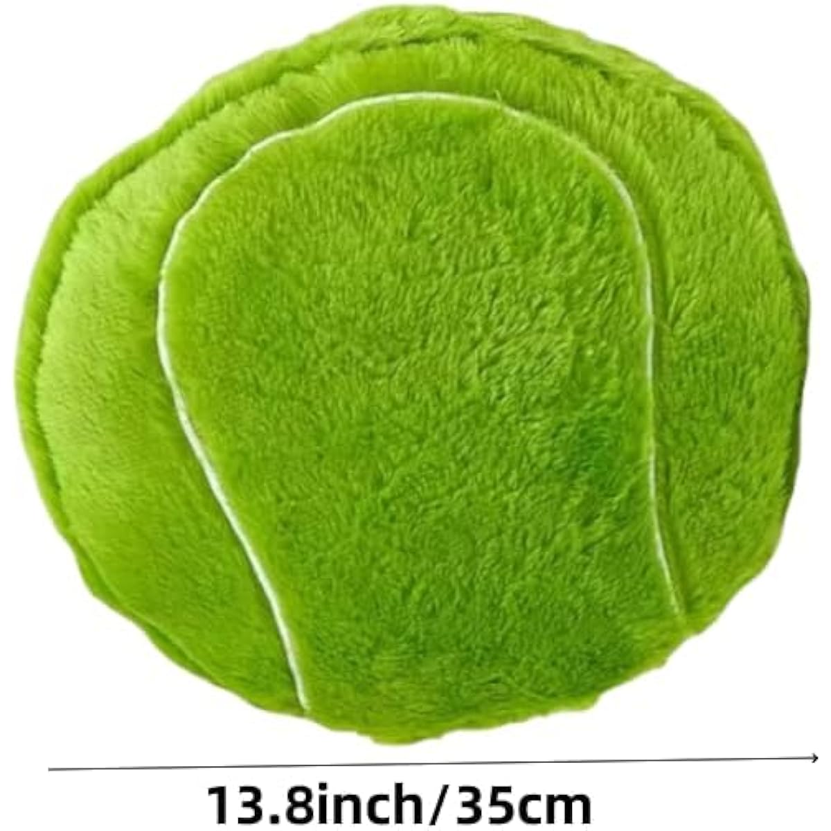 XIZHI 13.8" Basketball Plush Pillow Fluffy Durable Football Throw Pillow Ball Sports Ball Pillow Soft Durable Sports Toy Sofa Room Decor Soft Sports Toy Gift (Green)