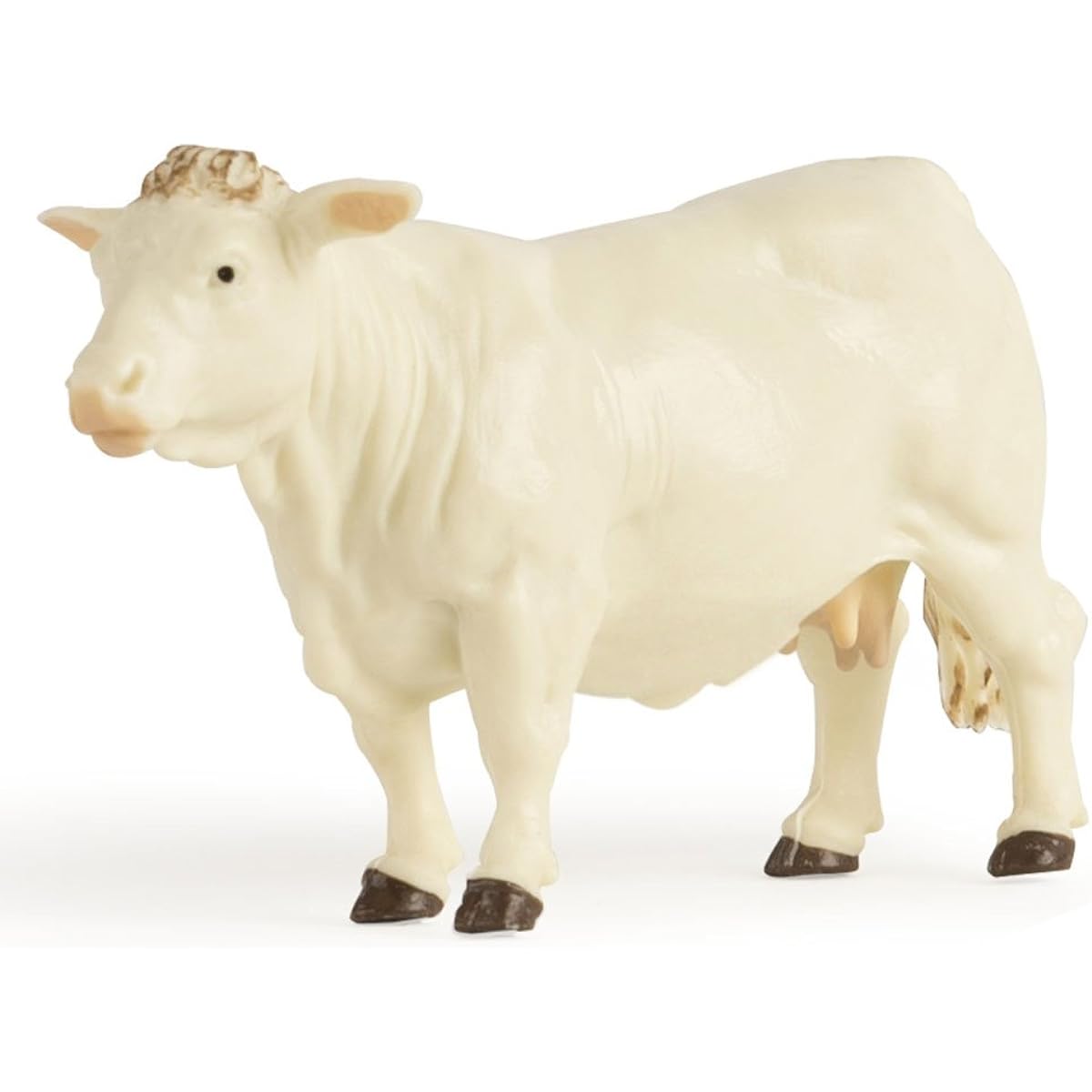 Charolais Cow, This item is bulk packed, no retail packaging, made from durable plastic.