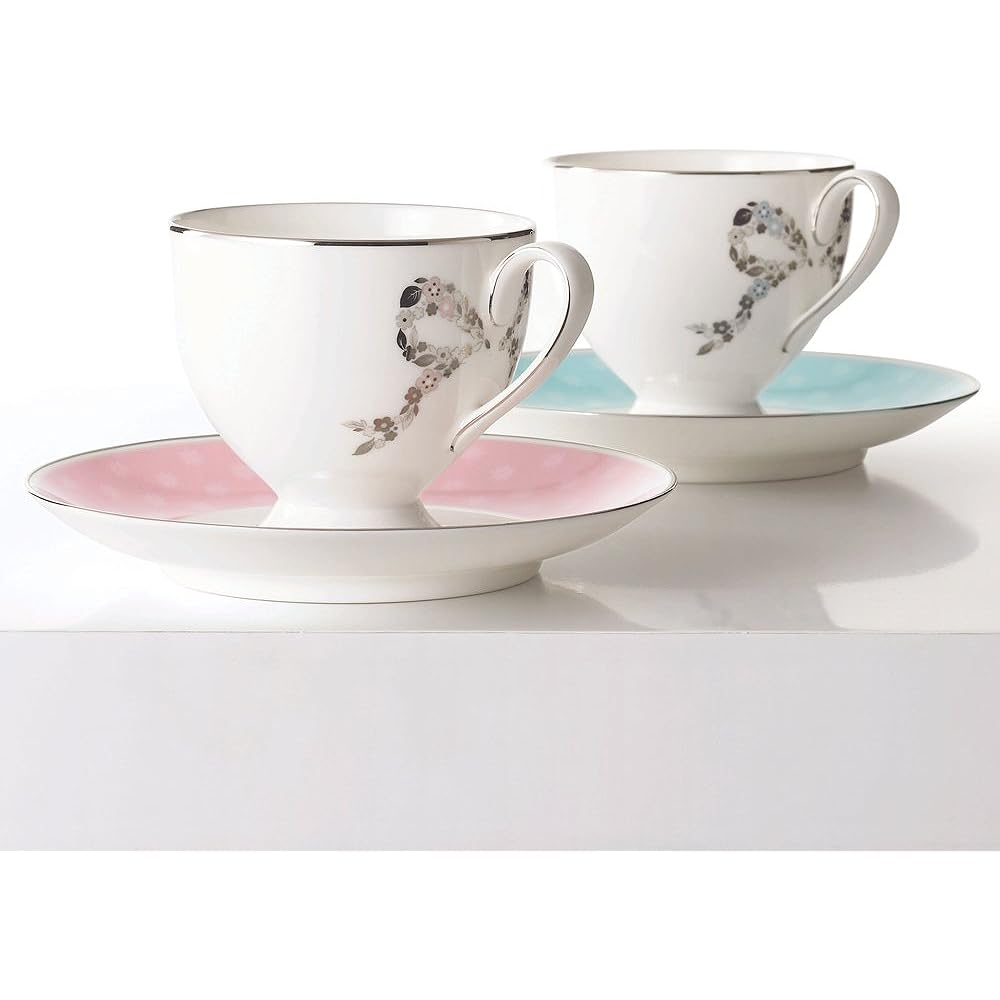 NARUMI Cup Saucer Set Felicita! Coffee Assortment 210cc 5 Customer Set 96132-21755P
