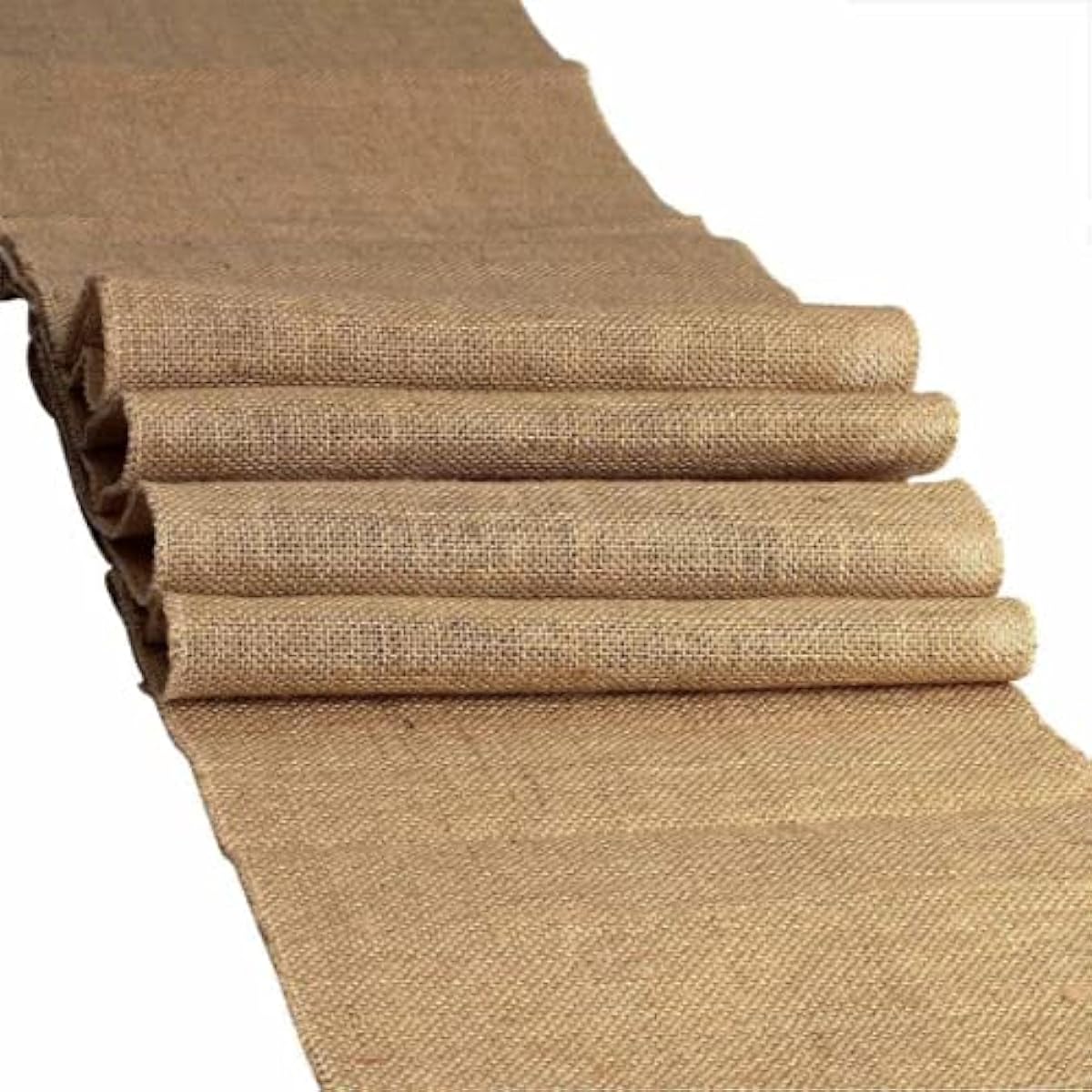 SedonaDesignz 100% Natural Chic Rustic Burlap Jute Runner - 12" x 120"
