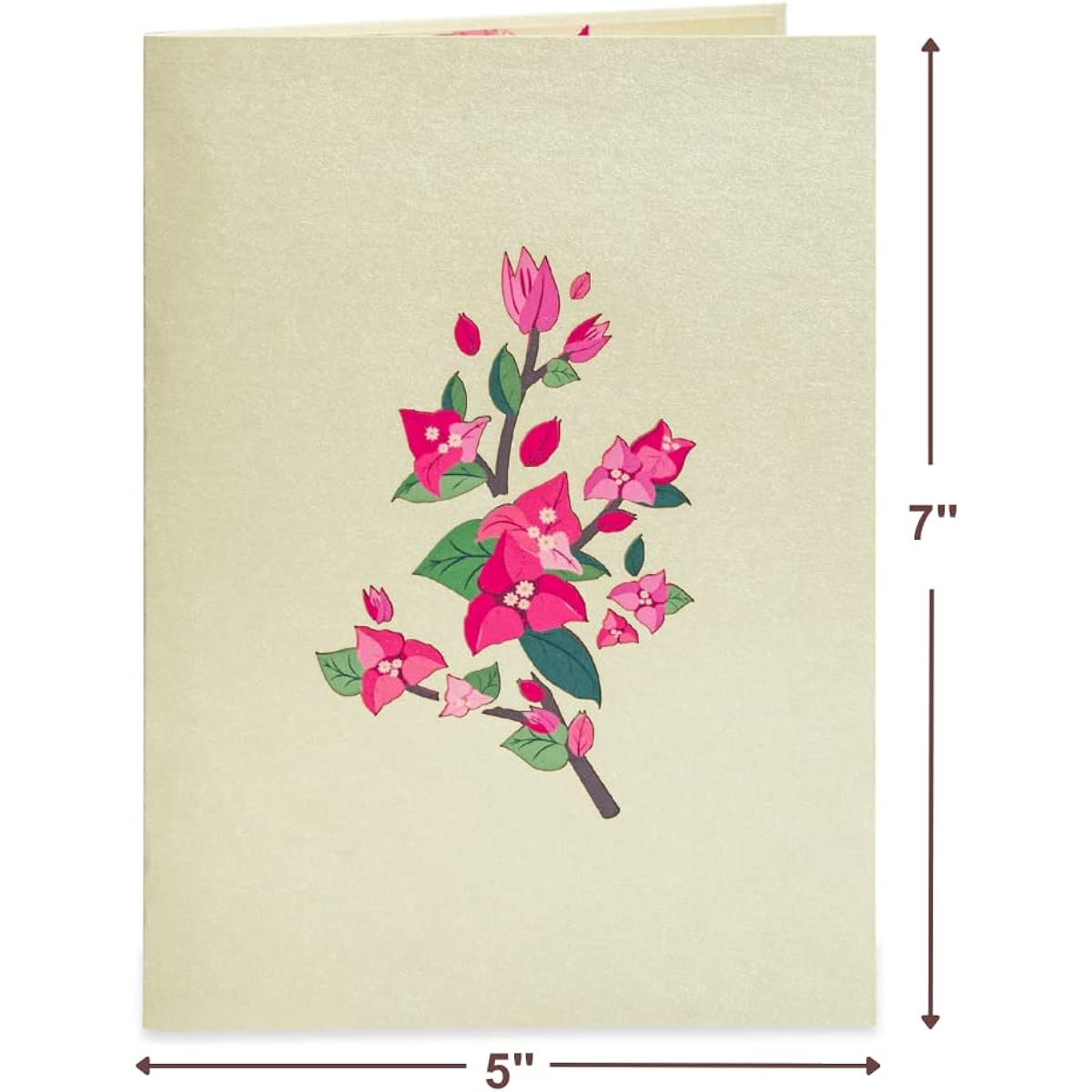 Bougainvillea Tree Mother's Day Pop-up Card
