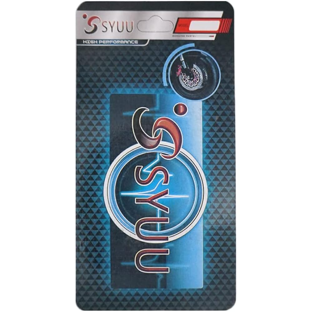 SYUU Motorcycle Replacement Front and Rear Brake Pads ATV Yamaha YFM700 YFM 700 Grizzly 2007 2008 2009 2010 2011 2012 2013 2014 2015 2016 2017 2018 FA443F FA444F FA445R FA446R