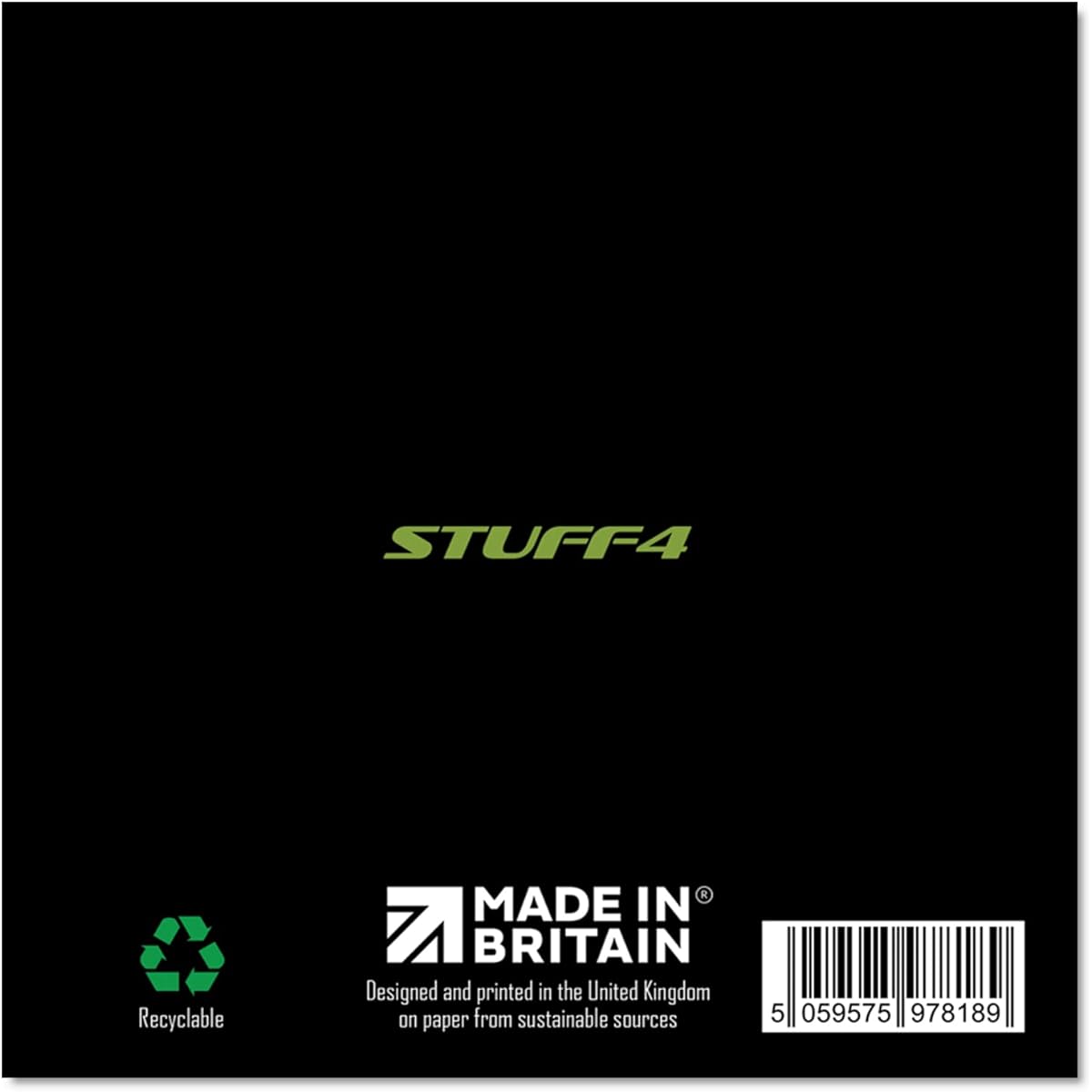 Stuff4 Funny Birthday Card for Grandpa - Yoda Best - Joke Happy Birthday Card from Granddaughter to Grandpa, Birthday Gift for Grandpa, 5.7 x 5.7 Inch Father's Day Greeting Card