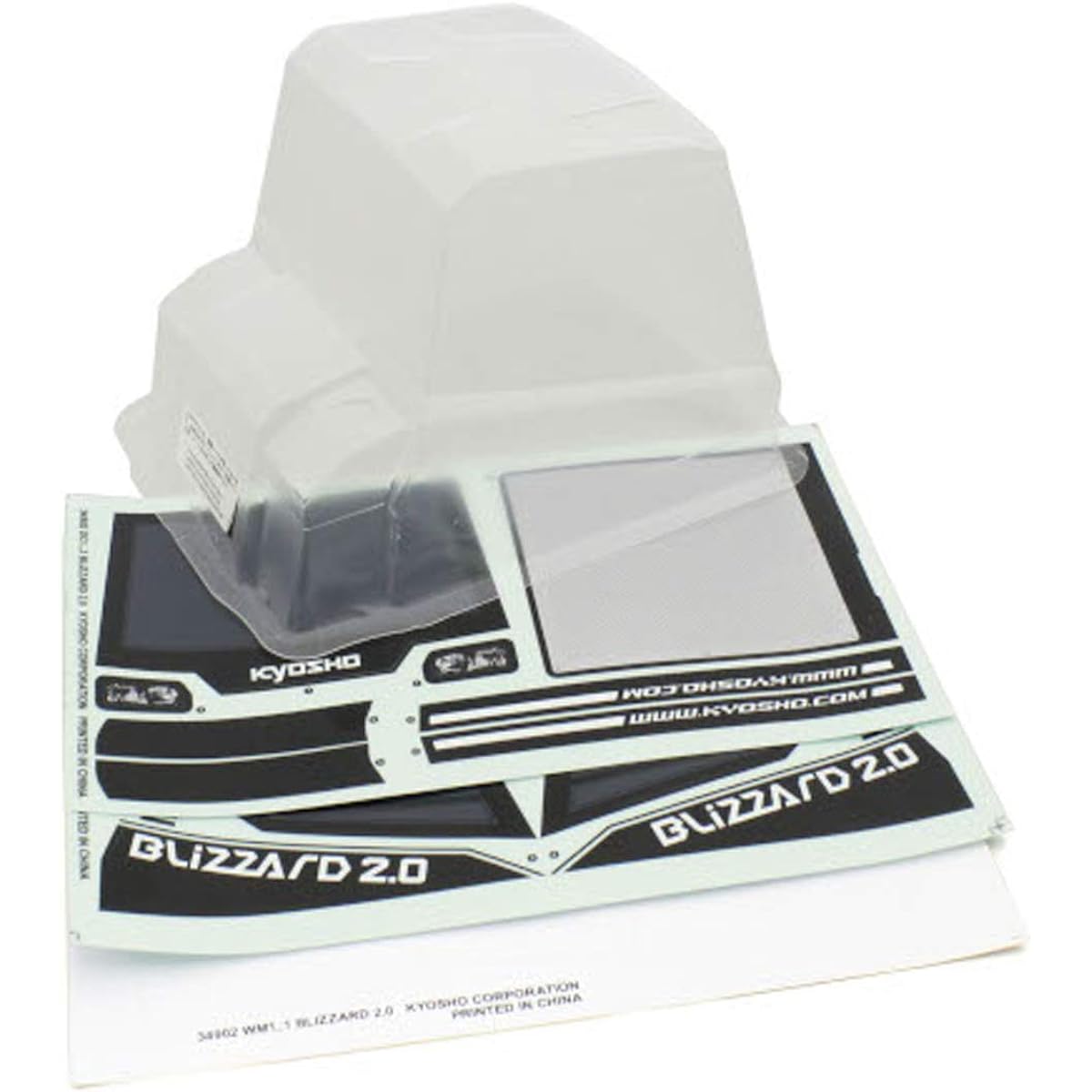 Kyosho Kyoso Carbon Upper Deck (Tomahawk) RC Parts SCW024