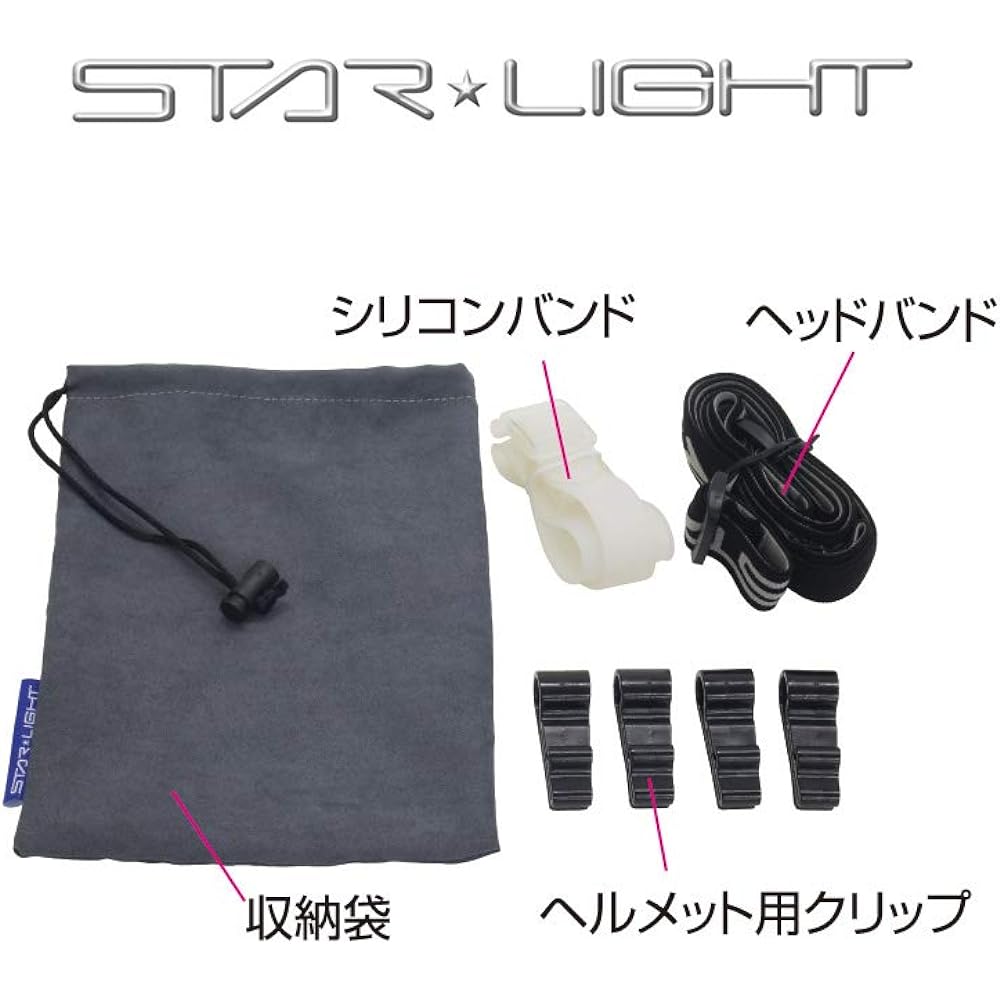 Starlight battery operated 400 lumen headlight SK-HL400ZD-MS