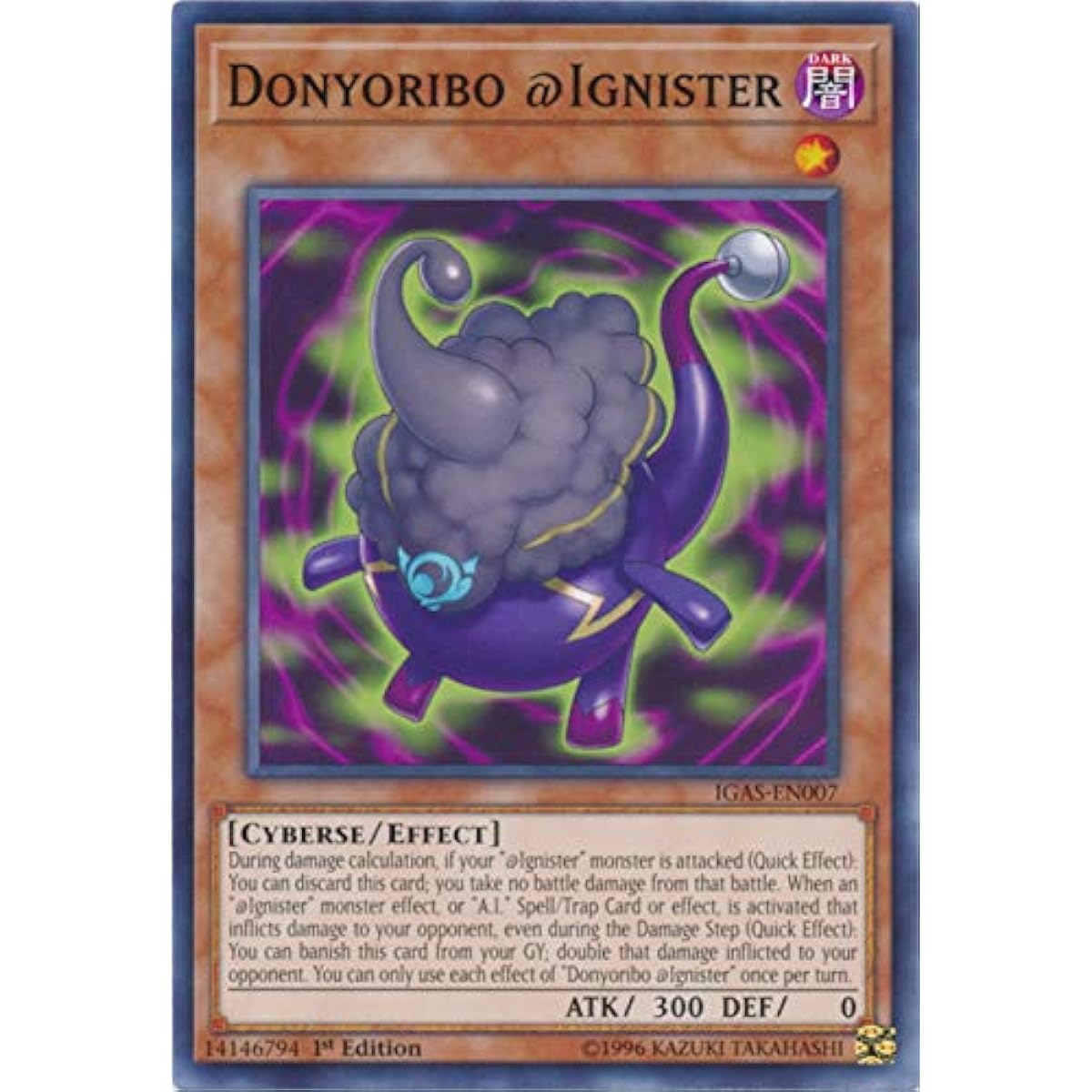 Donyoribo @Ignister - IGAS-EN007 - Common - First Edition
