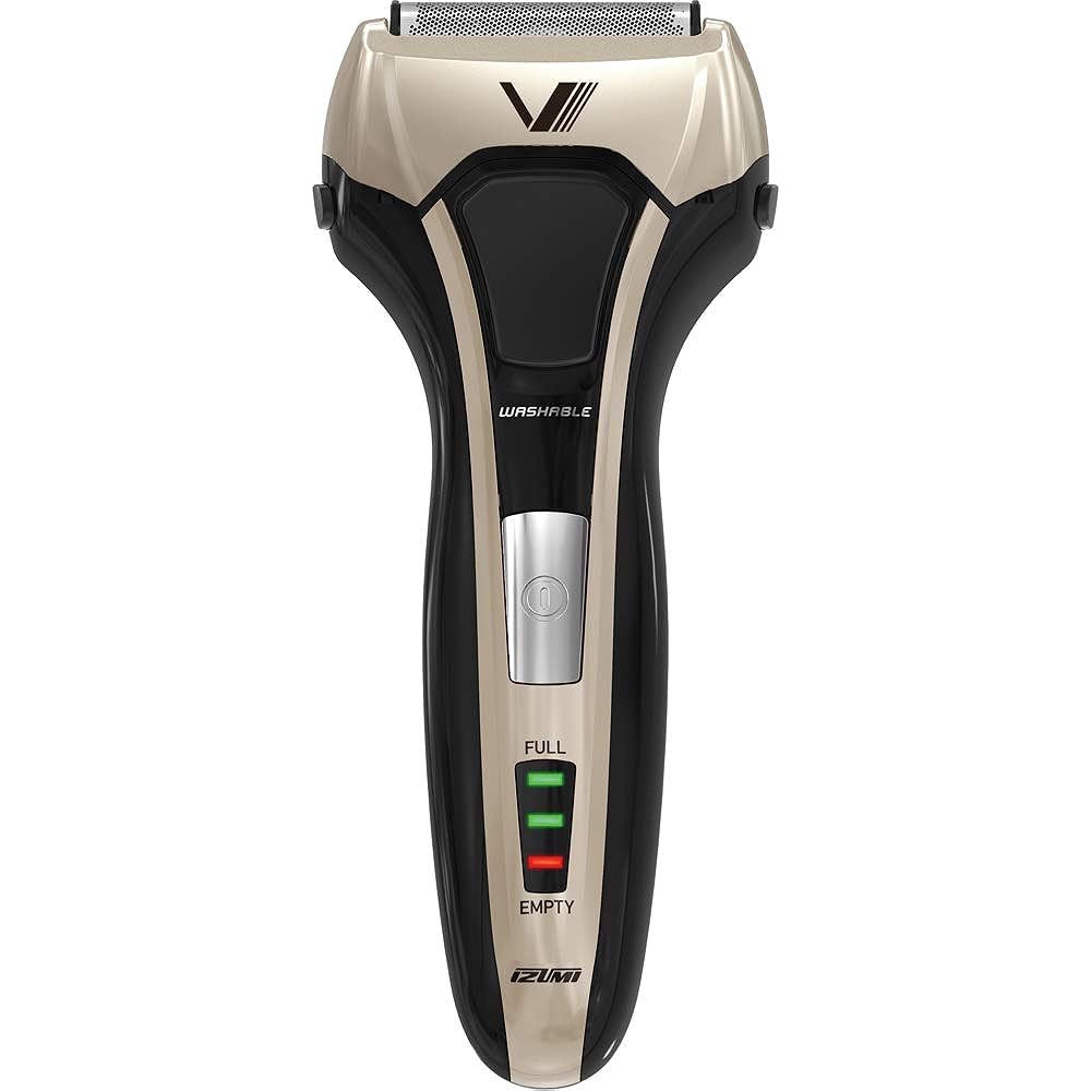 Maxell Izumi Electric Shaver 4-Blade Reciprocating Gold IZF-V558-N