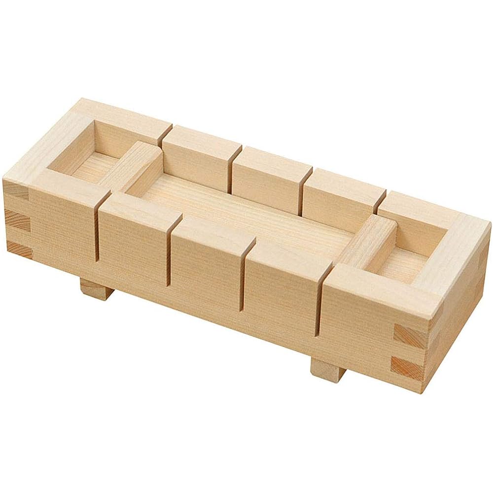 Yamako Hinoki Pressed Sushi Maker 16 Slices Made in Japan 792443