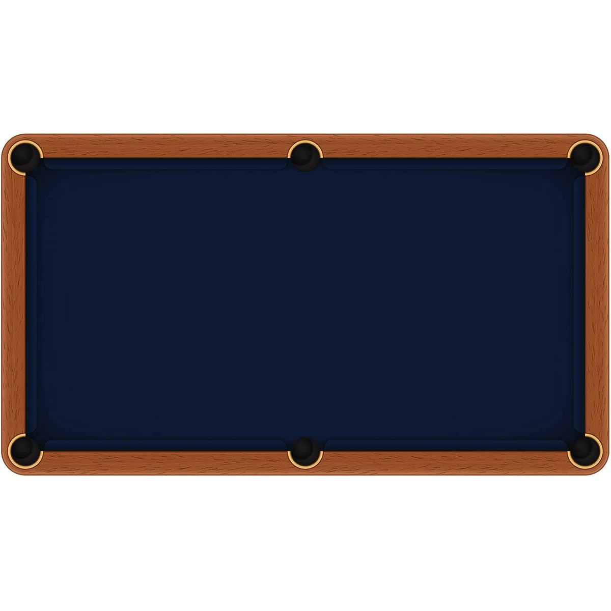 Accuplay 20oz Precut Pool Table Felt - Billiard Cloth Navy for 7' Table (Navy for 7' Table)