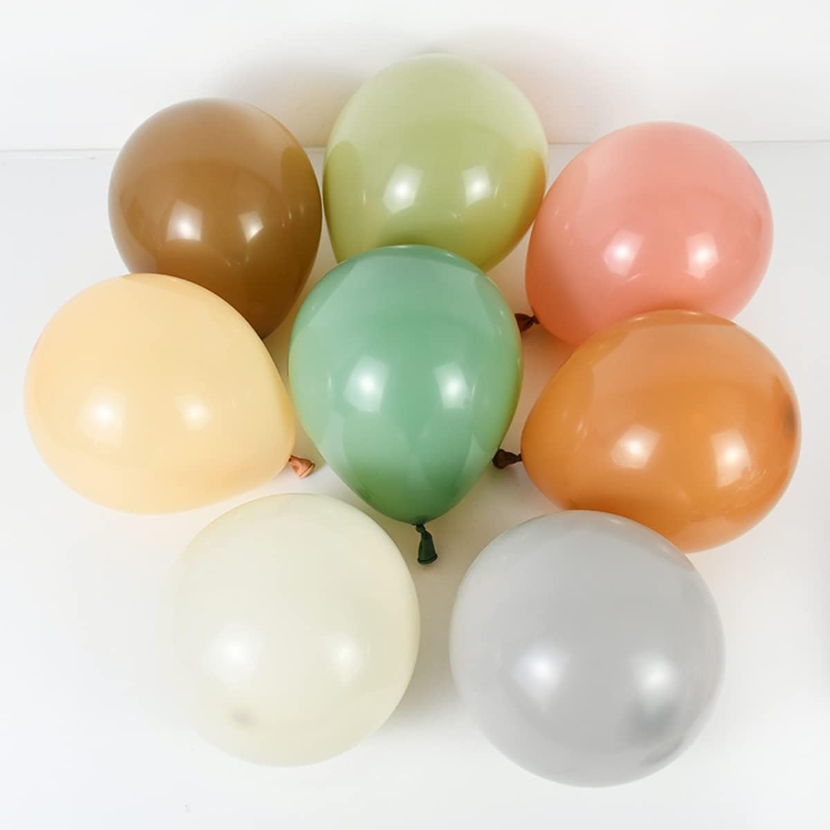 GULELAYAR 100pcs 5inch Retro Latex Balloons Retro Party Balloons for Birthday Wedding Engagement Baby Shower Graduation Party Art Performance Reveal Decoration