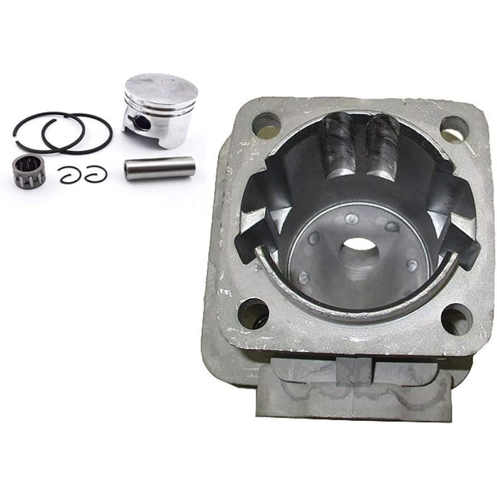 TC-Motor 44mm Ported Performance Racing Block Bore Cylinder 2 Stroke 47cc 49cc Engine Mini Moto Dirt Pocket Bike ATV Quad