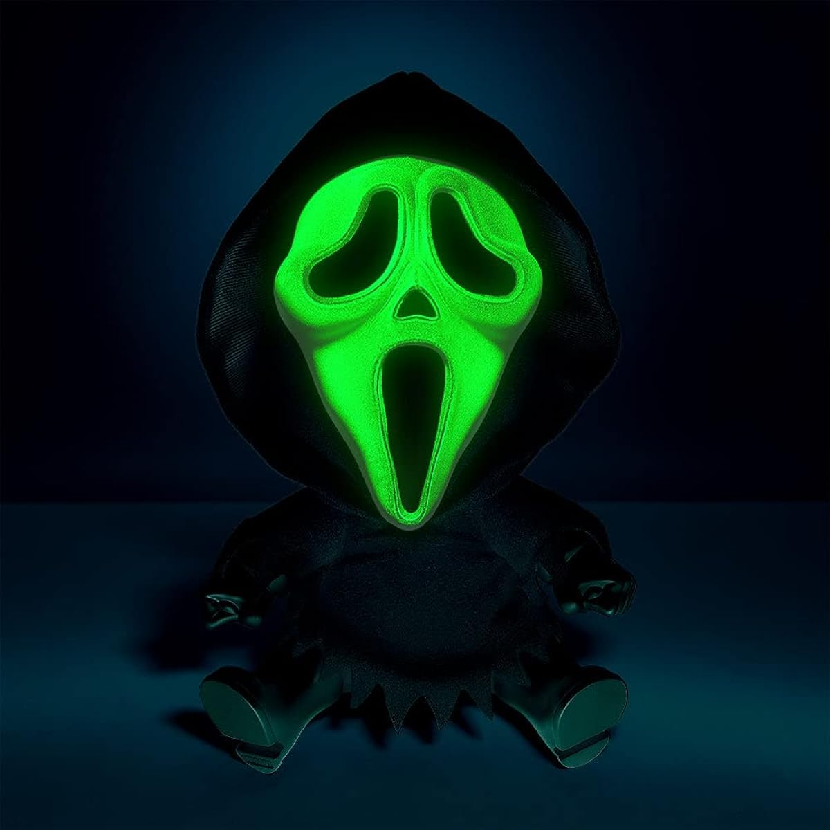 Kidrobot Ghost Face Glow in the Dark 8" Rotofunny Plush