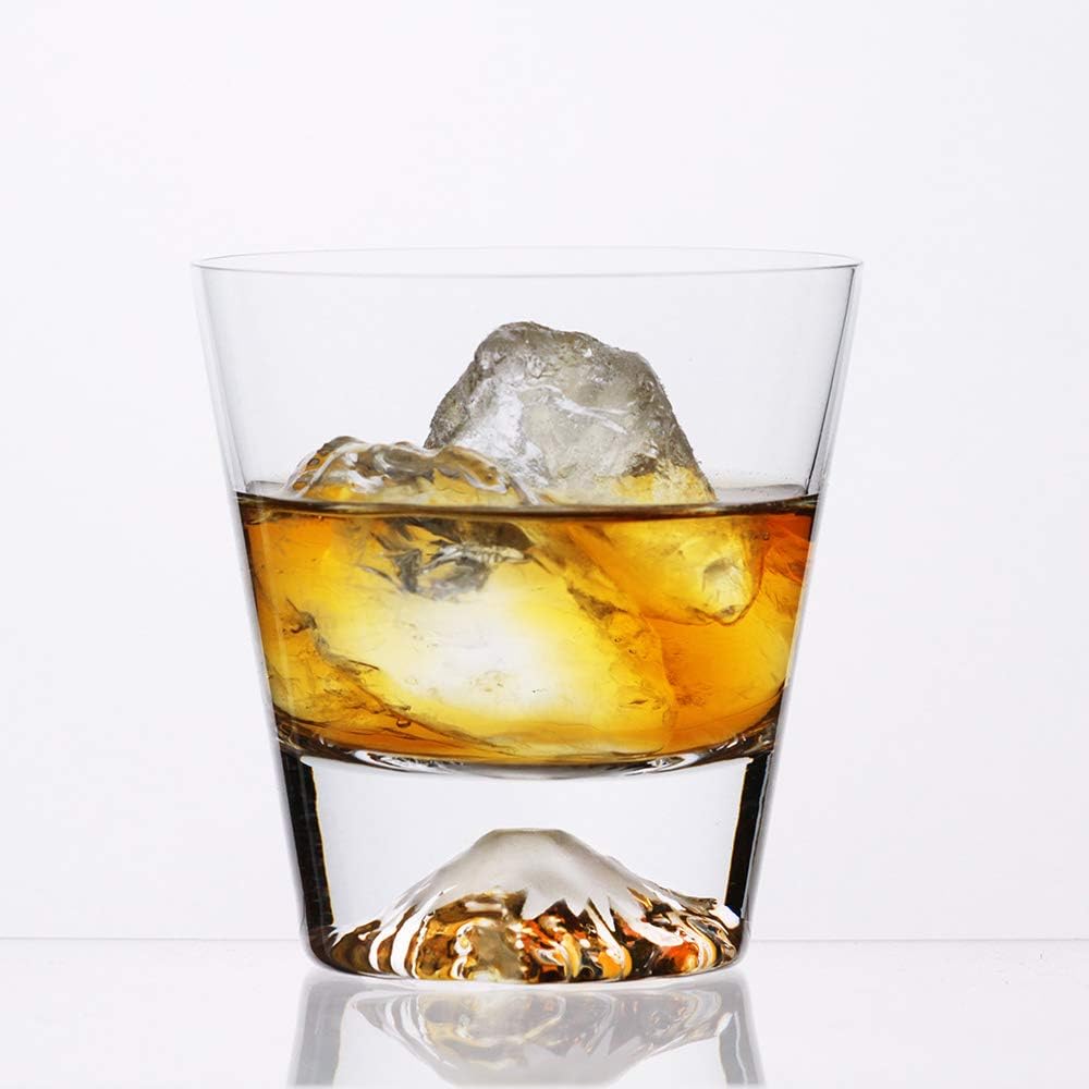 Tajima Glass Mt. Fuji Glass Rocks Glass TG15-015-R