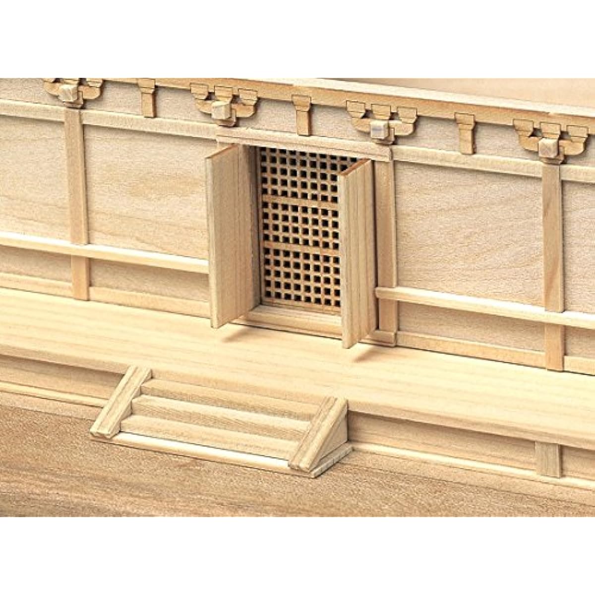 Woody Joe 1/75 Yakushiji East Tower Wooden Model Assembly Kit