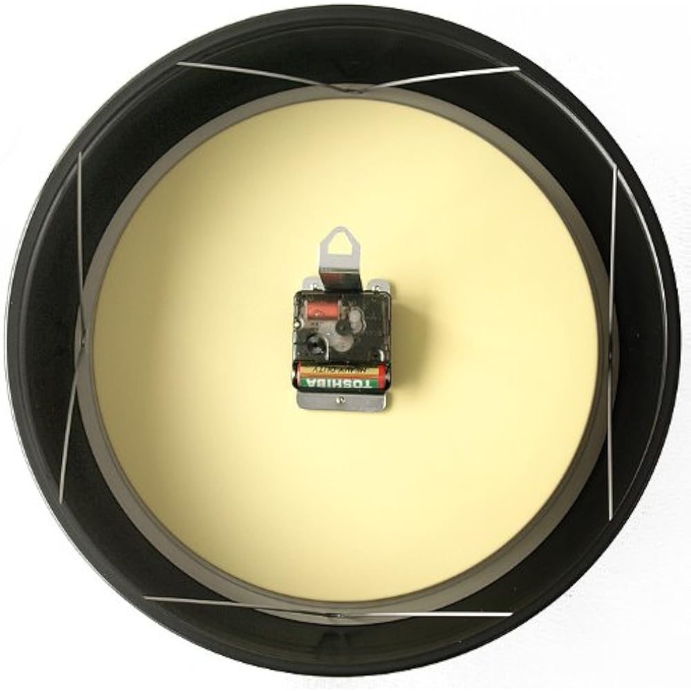 ART WORK STUDIO Franklin-clock TK-2071 Black+Vintage