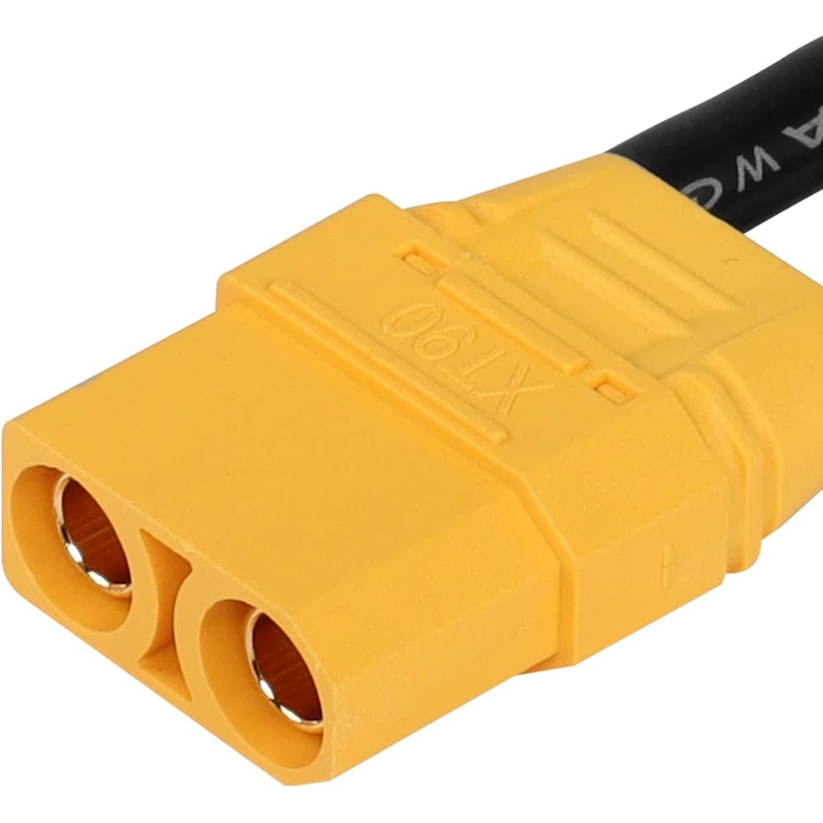 CERRXIAN 5cm XT90 Female Shortcut Connector (2 Pack)