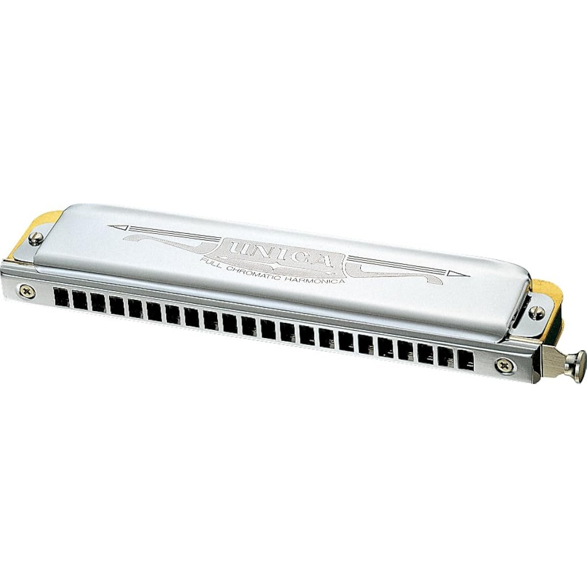 TOMBO chromatic harmonica 22 holes sliding type Unica 1244C with set materials