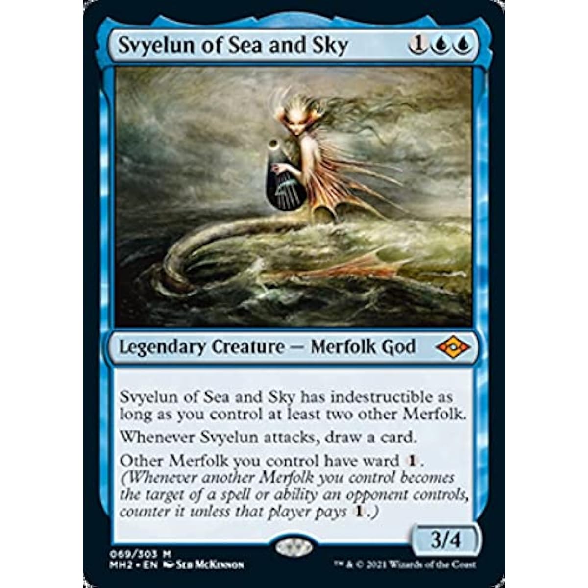 Magic: The Gathering - Sea and Sky Sveern (069) - Modern Horizons 2