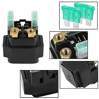 Starter Relay Cell Relay Motorcycle Starter Solenoid Relay Yamaha R1 R6 YZF600R Thundercat XJR400 Tracer 900 GT TDM850 TDM900 TRX850 FZR600 Genesis