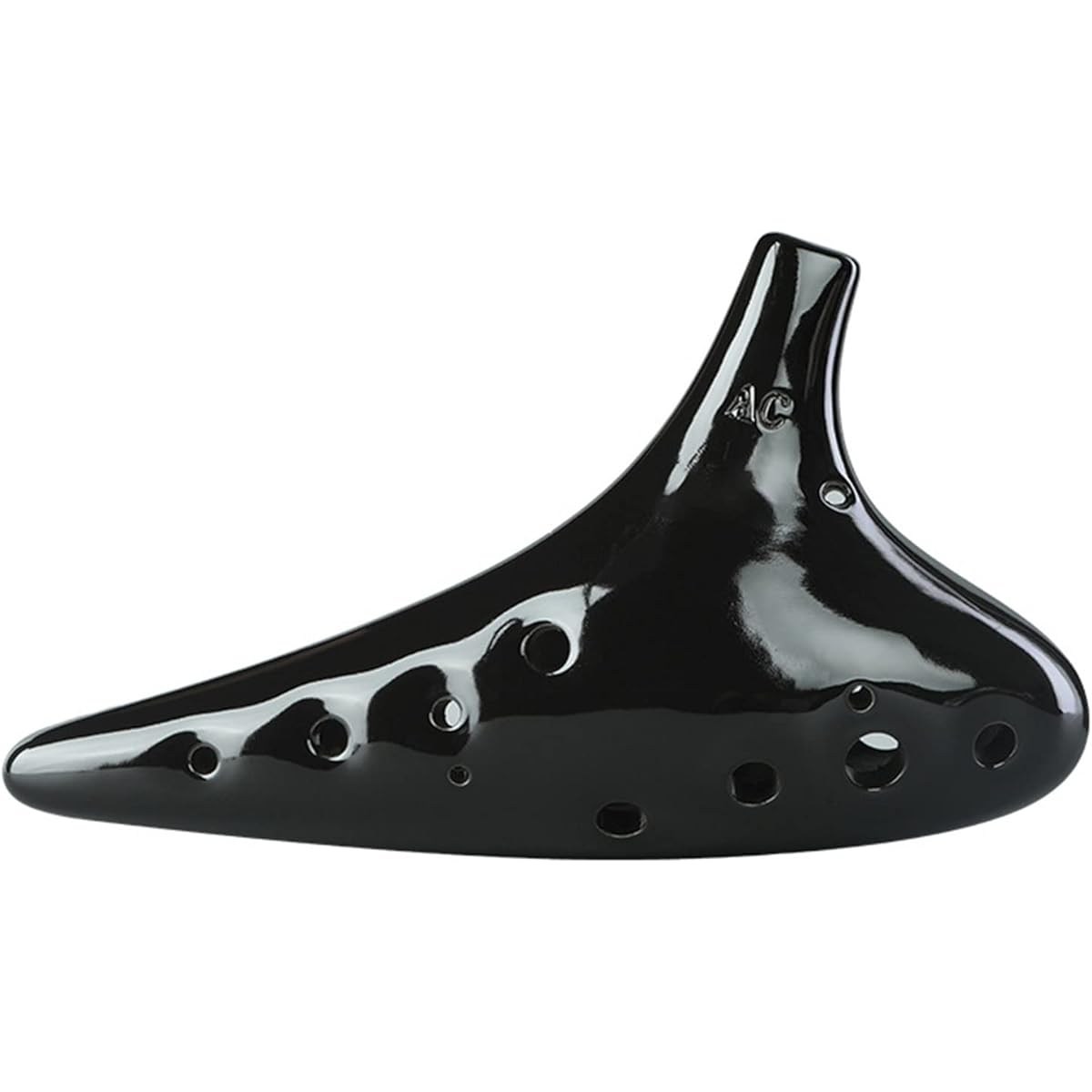 Professional Smoked 12 Hole Alto C Key Ceramic Ocarina Student Beginner Ocarina Musical Instrument Ocarina Instrument (1)