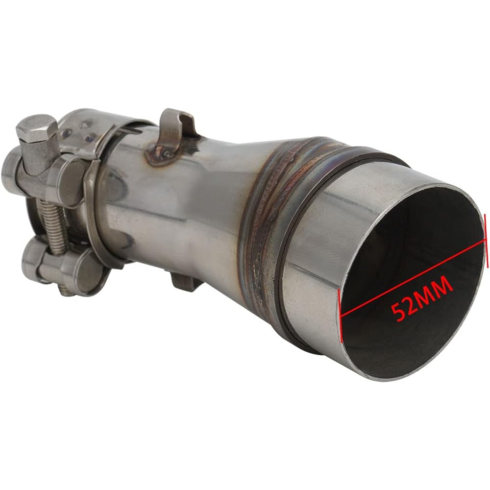 JFG RACING Ninja 250 Exhaust, Ninja 300 Exhaust, Motorcycle Slip-on Exhaust for Ninja 250 2008-2017/Ninja 300 2008-2016