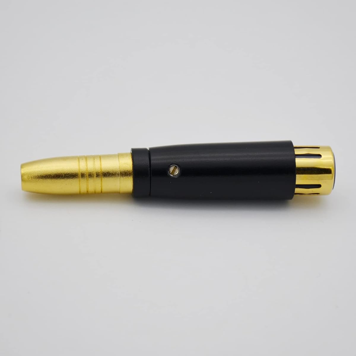Czyuntuo XLR Female to 1/4" TRS Female Audio Adapter Gold Plated XLR 3 Pin to 6.35mm Socket Balanced Audio Connector for Microphone DJ - Pack of 2 Black