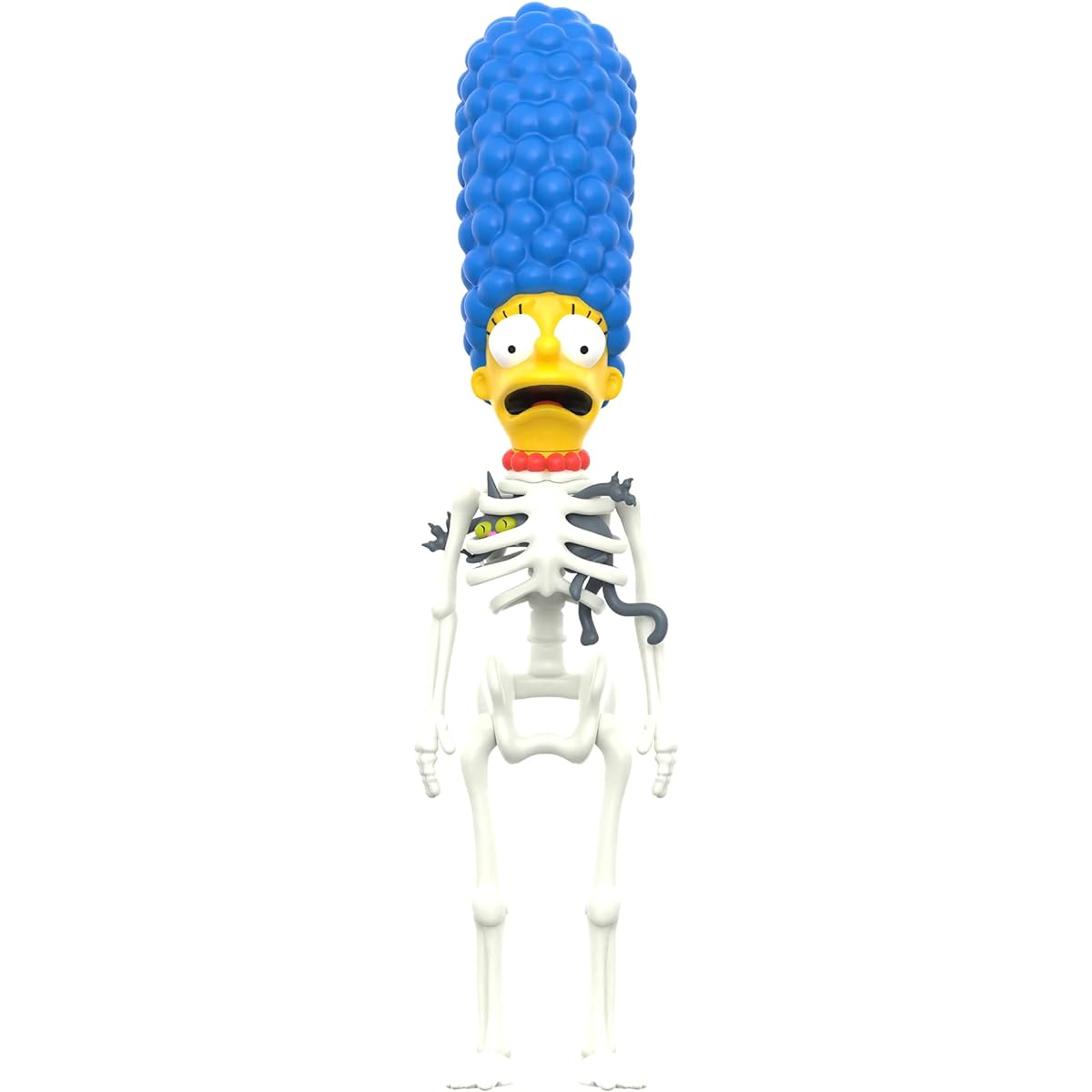 Super7 The Simpsons Treehouse of Horror Skeleton Marge - 3.75" The Simpsons Action Figure Classic TV Show Collectibles & Retro Toys