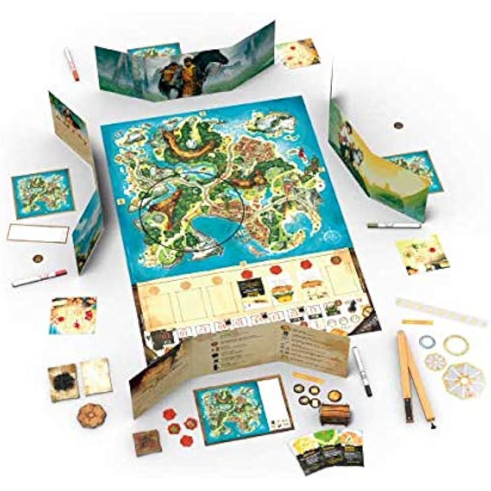 Arclight Takarajima Complete Japanese Version (For 2-5 players, 45 minutes, For ages 10 and up) Board game