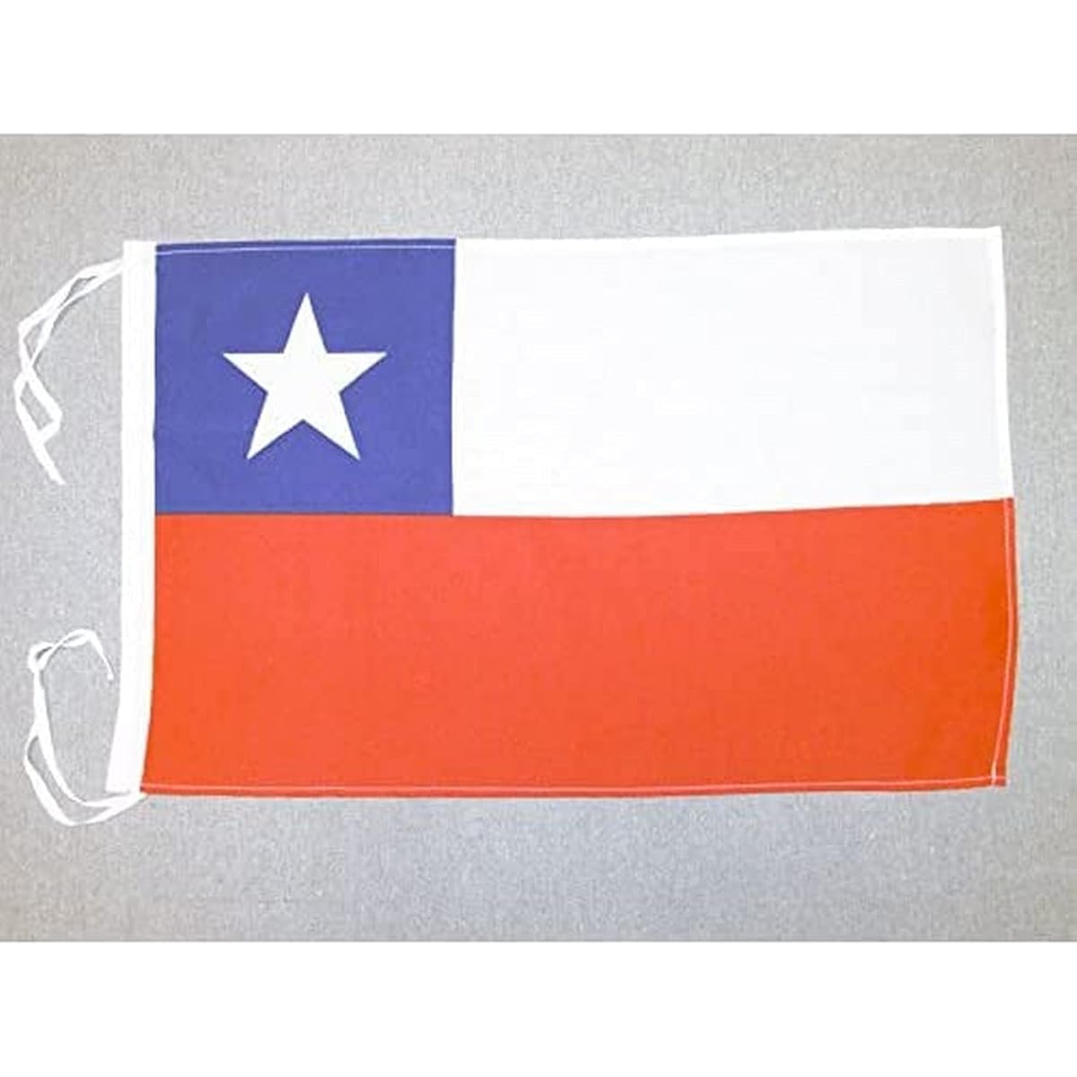 AZ Flag Chilean Flag 18" x 12" Cord - Small Chilean Flag 30 x 45cm - Banner 18 x 12"
