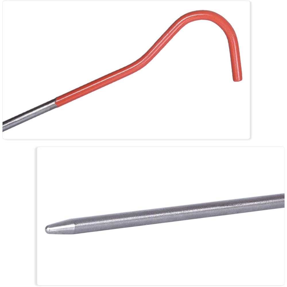 Boundless Voyage Ultra Light Titanium Alloy Tent Pegs 15cm/16.5cm Climbing Camping Tent Peg Point Stake