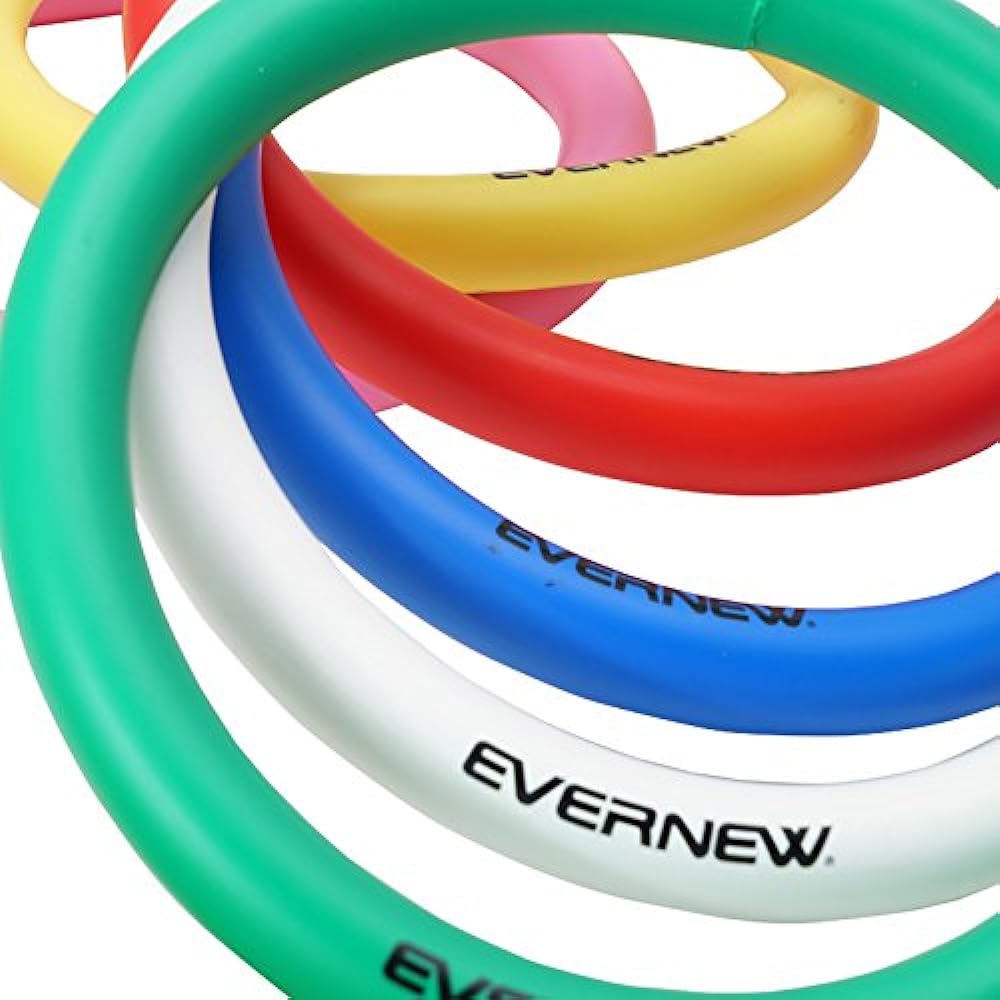 EVERNEW Ring Baton (Set of 6 colors) EGA160