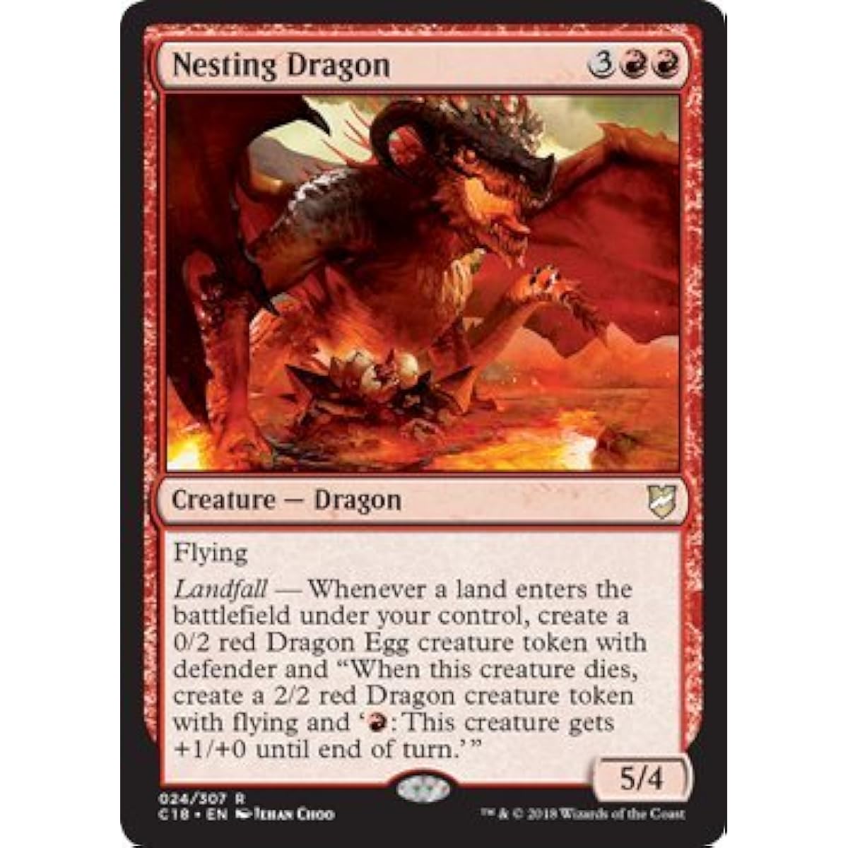 Magic: The Gathering - Nest Dragon - Commander 2018