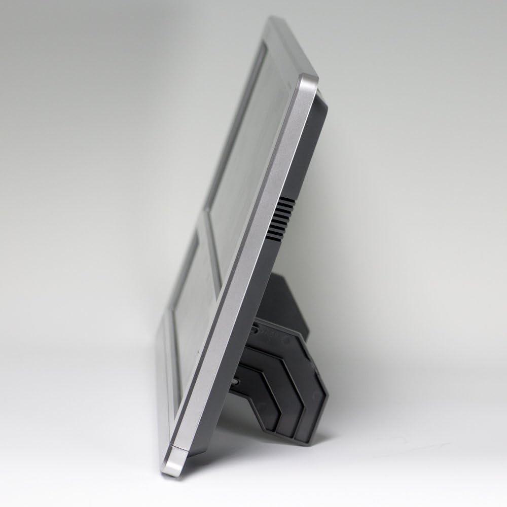 Seiko Clock Seiko Clock Wall Clock Table Clock Radio Wave Digital Calendar Rokuyo Temperature Humidity Display Large Silver Metallic SQ433S SEIKO