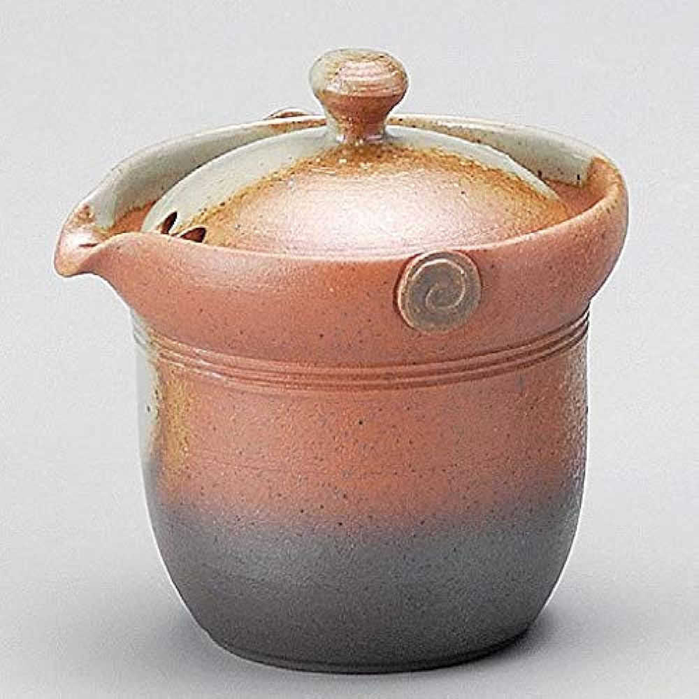 YI--Y-51 Tokoname ware creative teapot Chahou made by Isshin in gift box 180cc