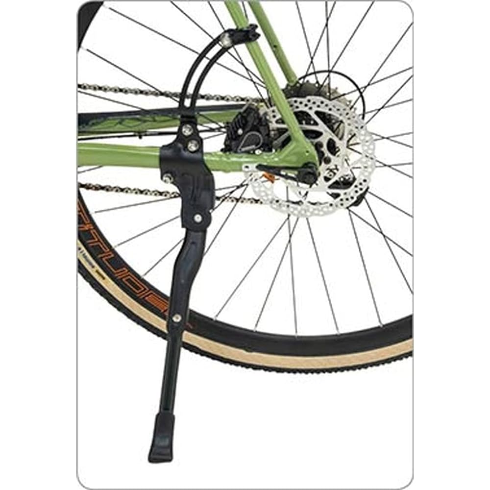 GIZA PRODUCTS Bicycle Stand Adjustable Side Stand YRA-59 KSS04900 BLK Black