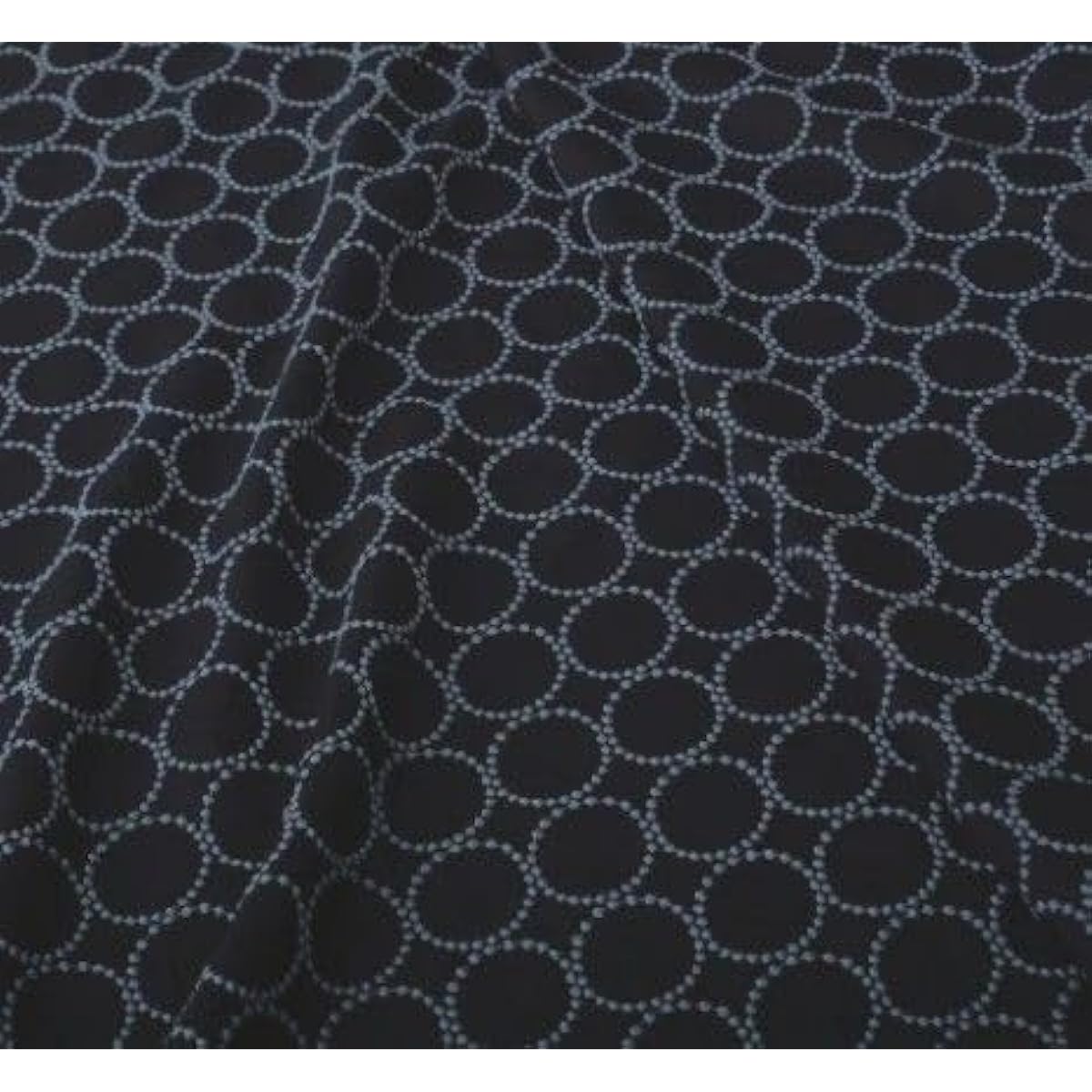 tambourine navy tambourine mina perhonen fabric half width approx. 75cm x 50