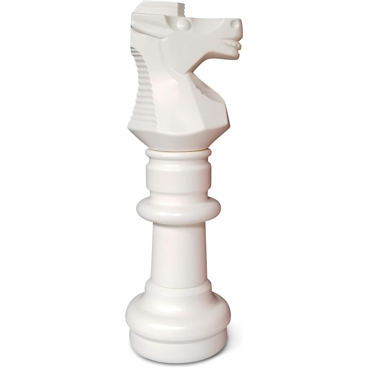 MegaChess Individual Plastic Chess Pieces - Knights - 30" Tall - Black, White, Red