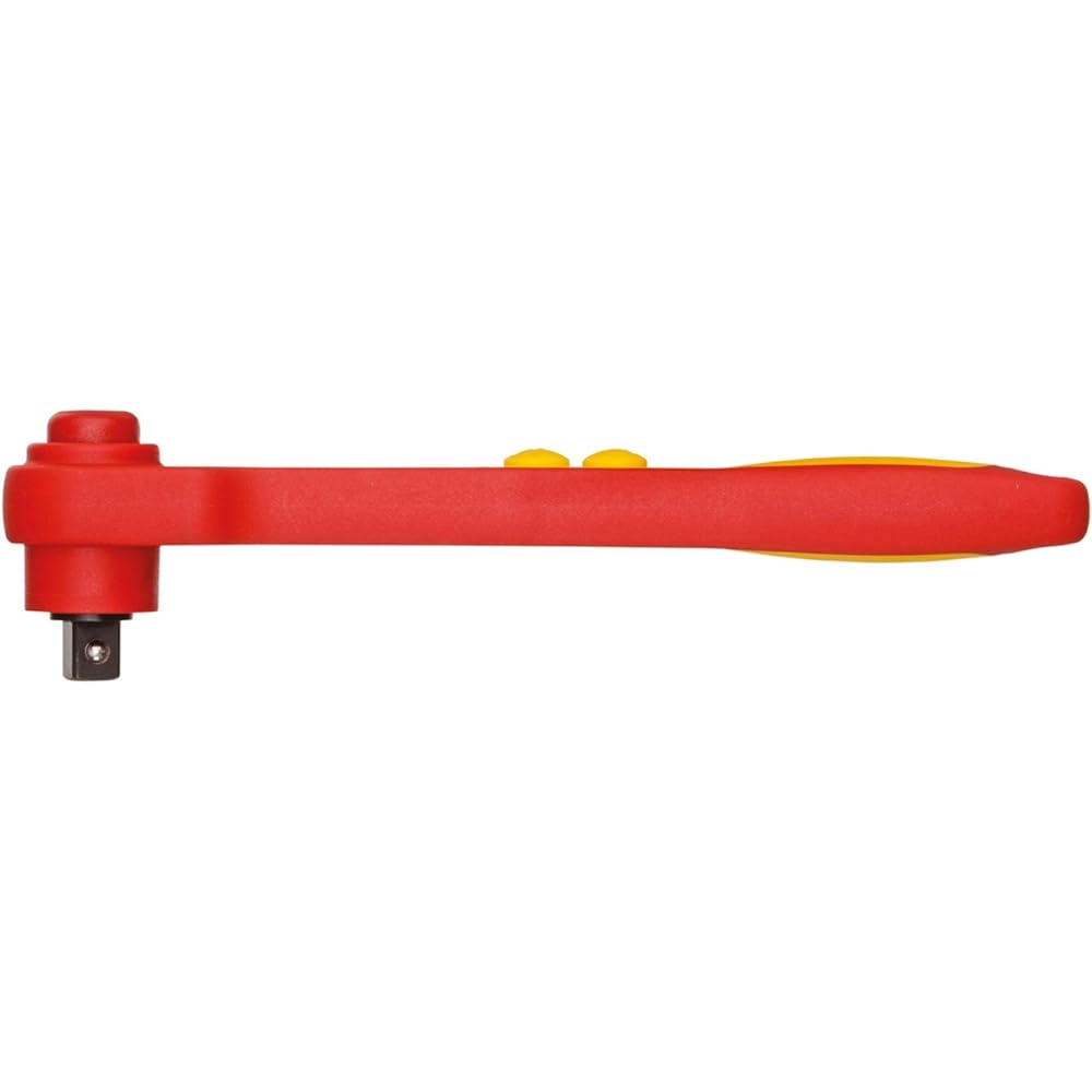 Gedore Ratchet Handle VDE 1993 U Insulated Rear Swivel Angle 10°