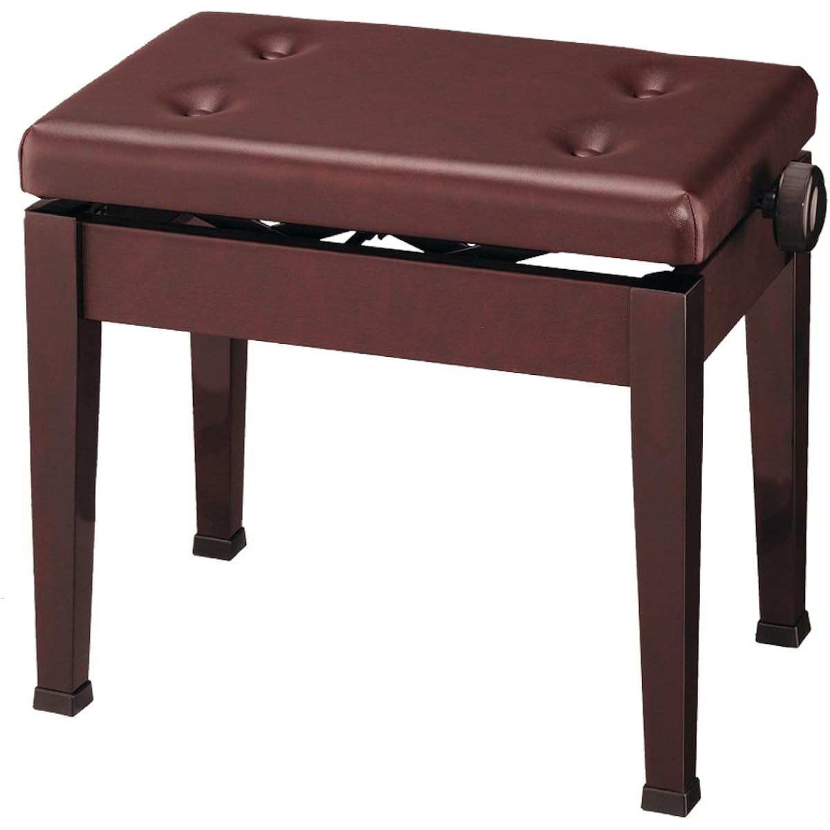 Alps/Japanese piano chair (height adjustable type) A-45/Dark Cherry