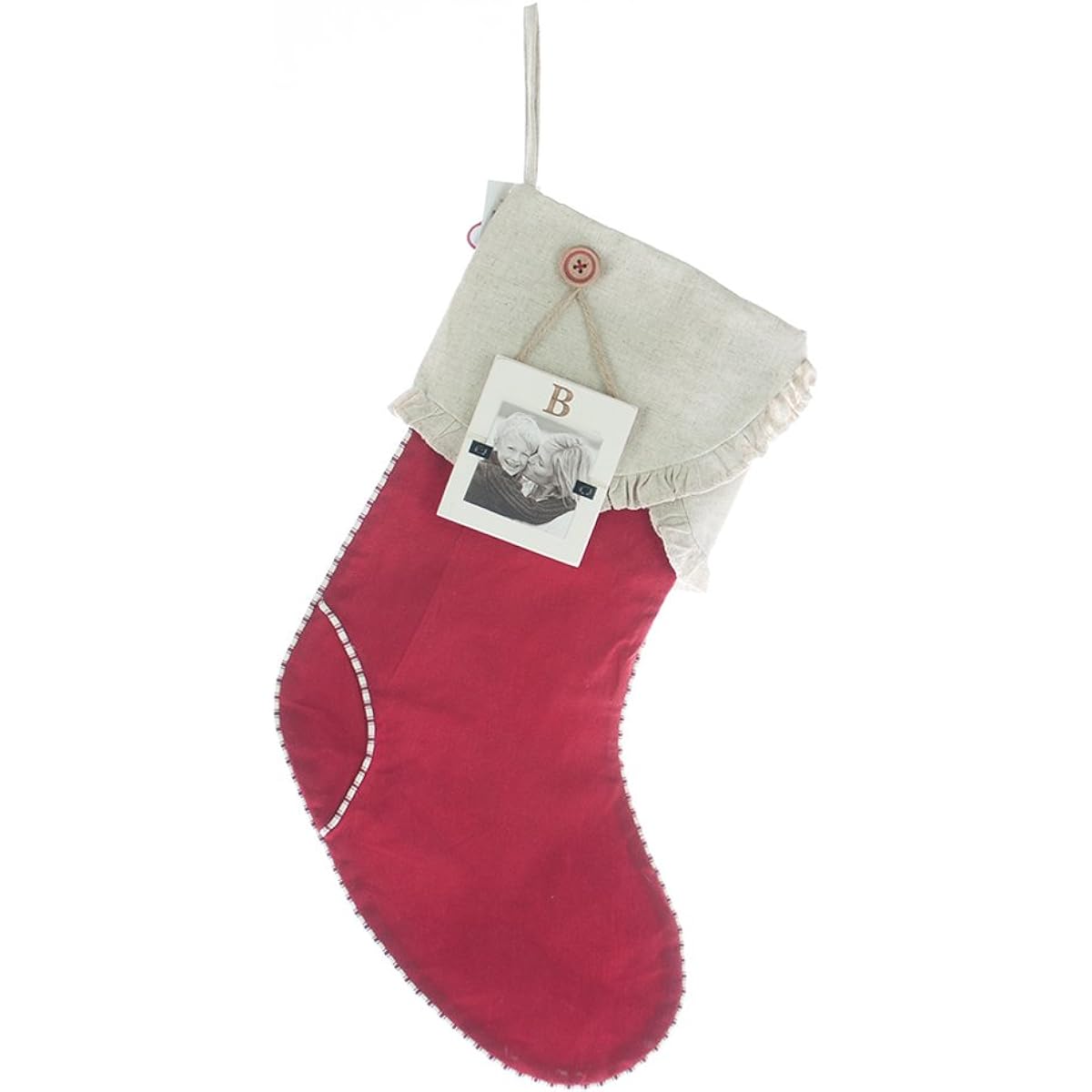 Mud Pie – Early Photo Frame Stockings 4685004B